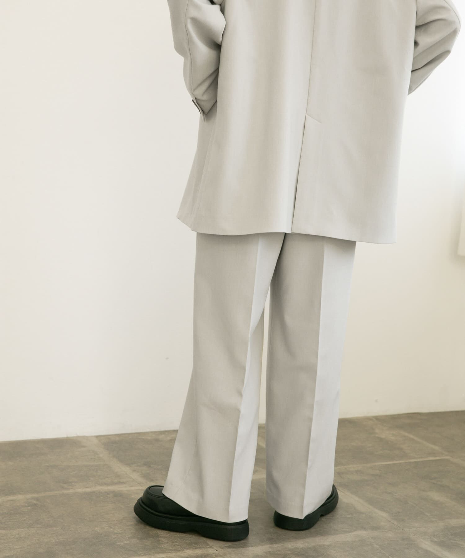  「センタープレスハイウエストWIDEパンツ」|その他|