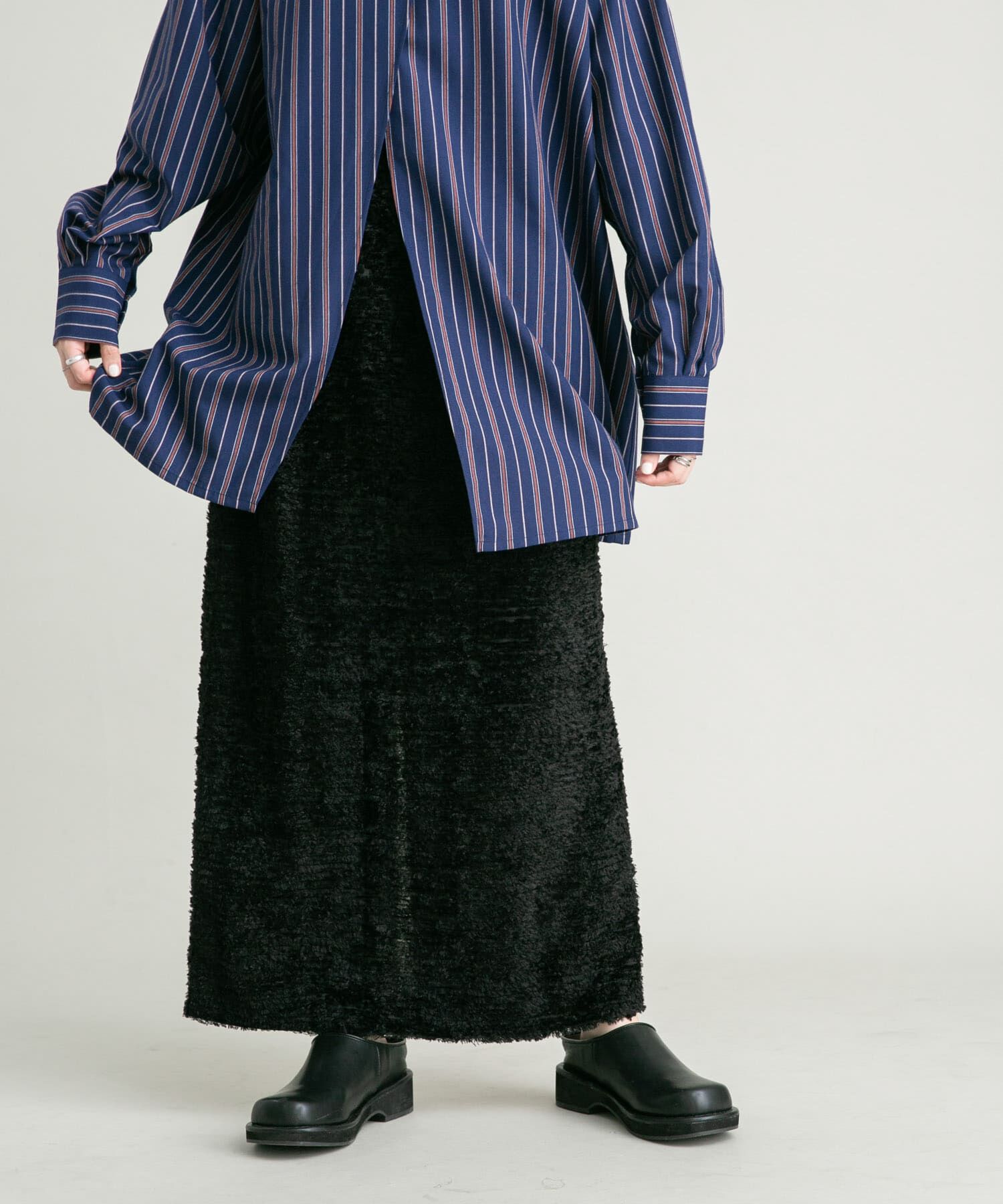  「ミニフリンジタイトスカート」|スカート|