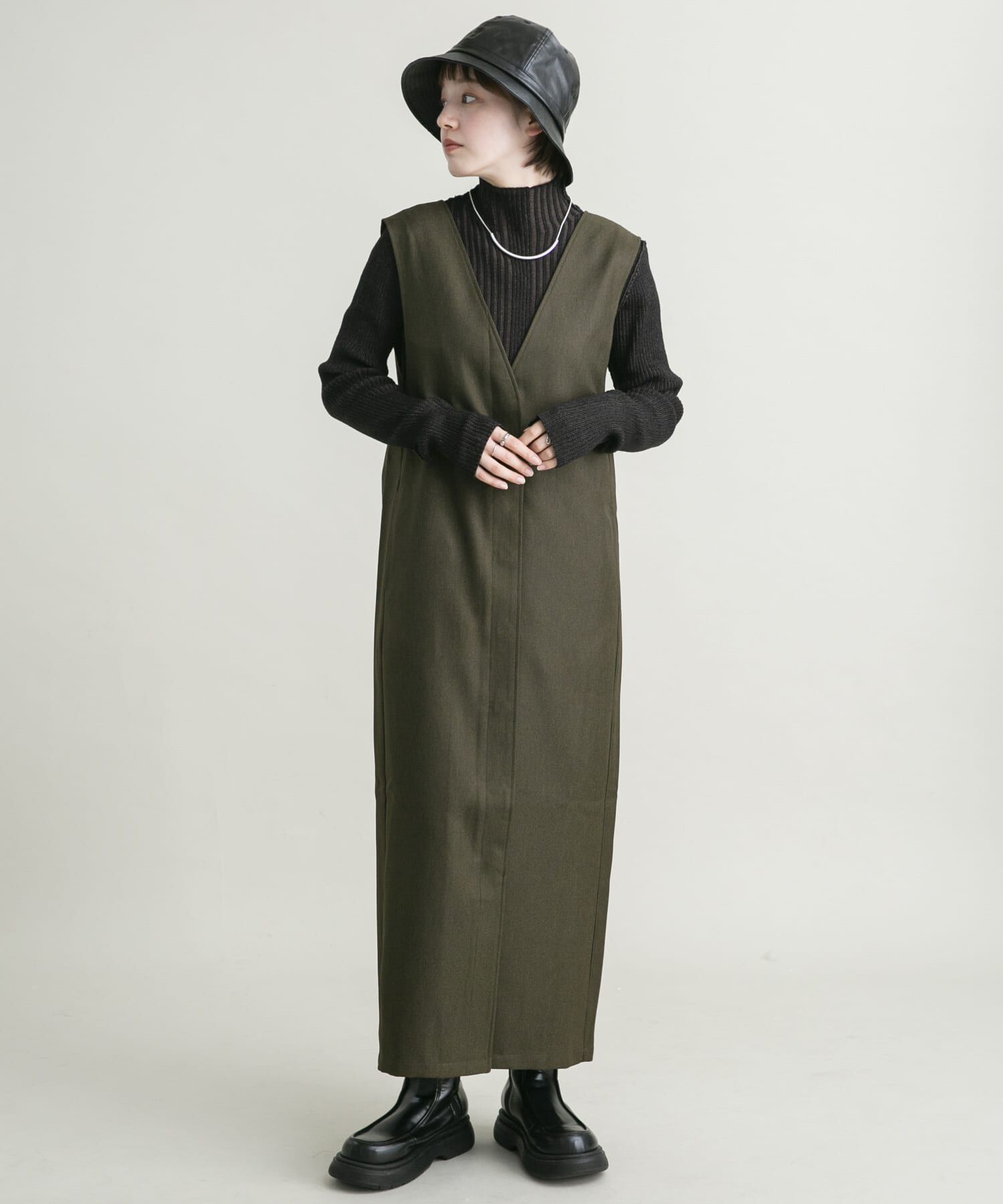  「レザーバケットHAT」|ハット|