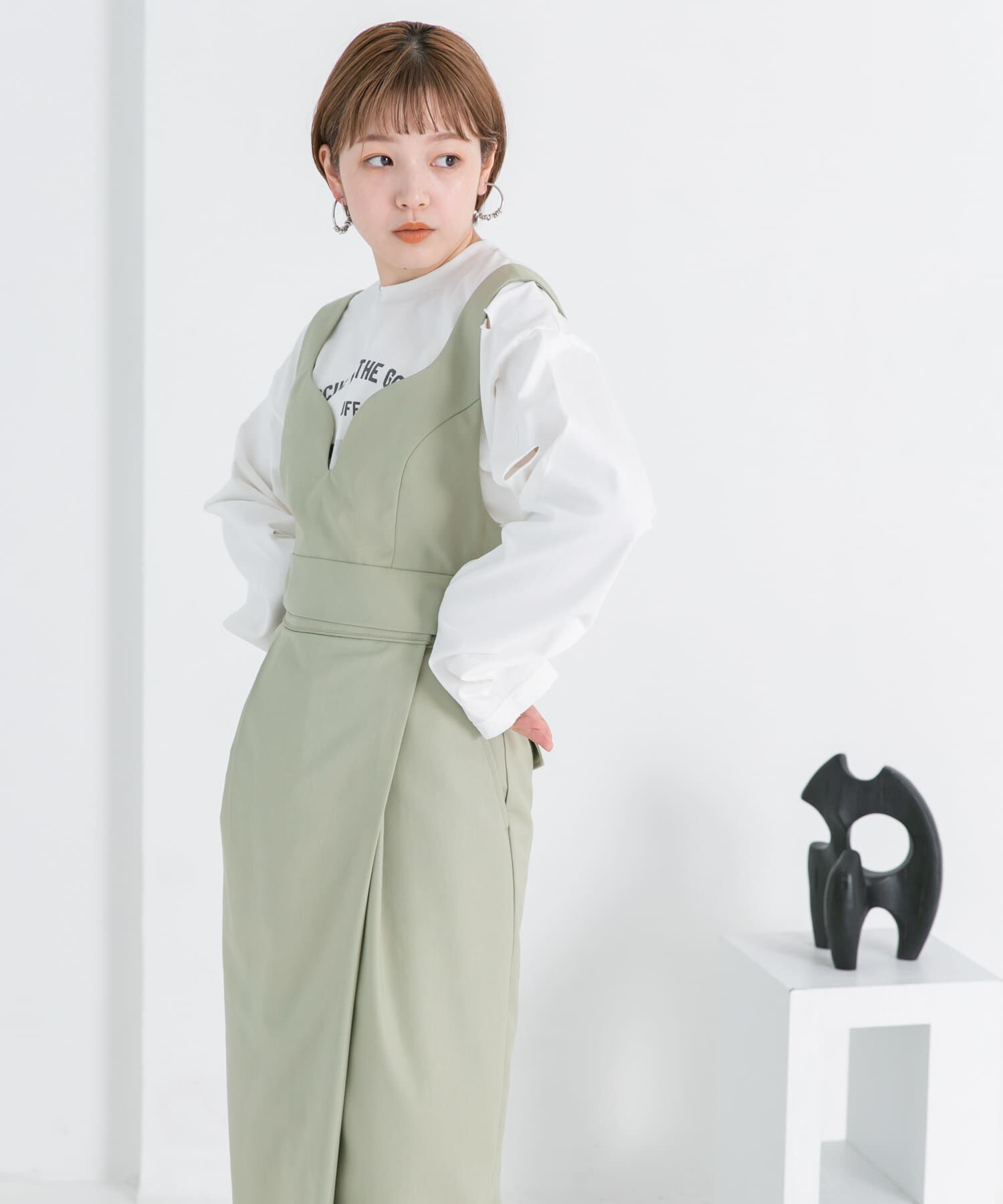  「ビスチェSETワンピース」|ワンピース|