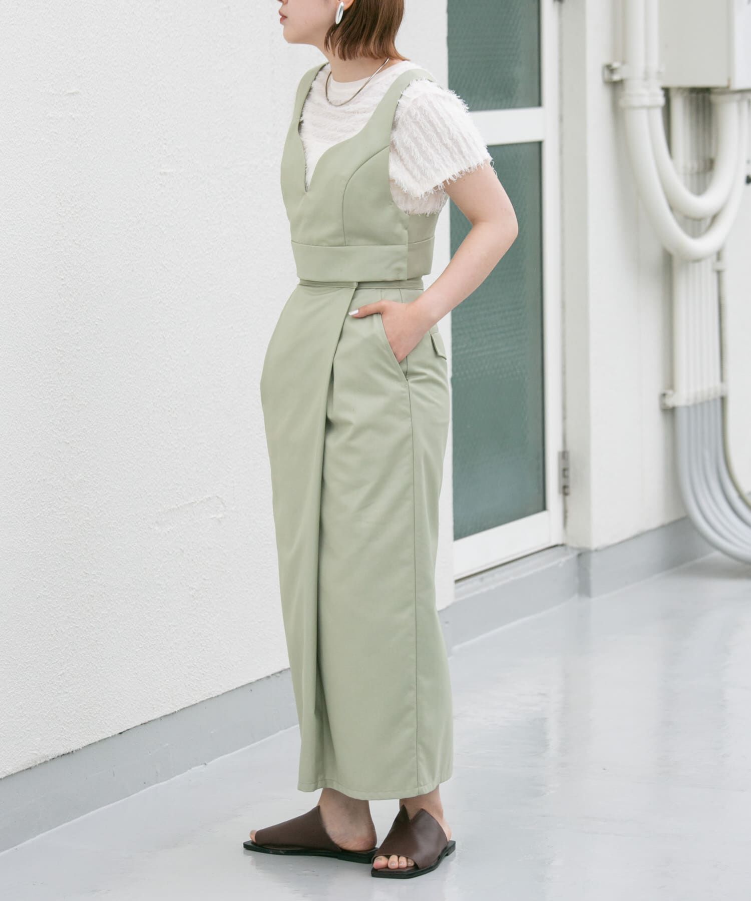  「ビスチェSETワンピース」|ワンピース|