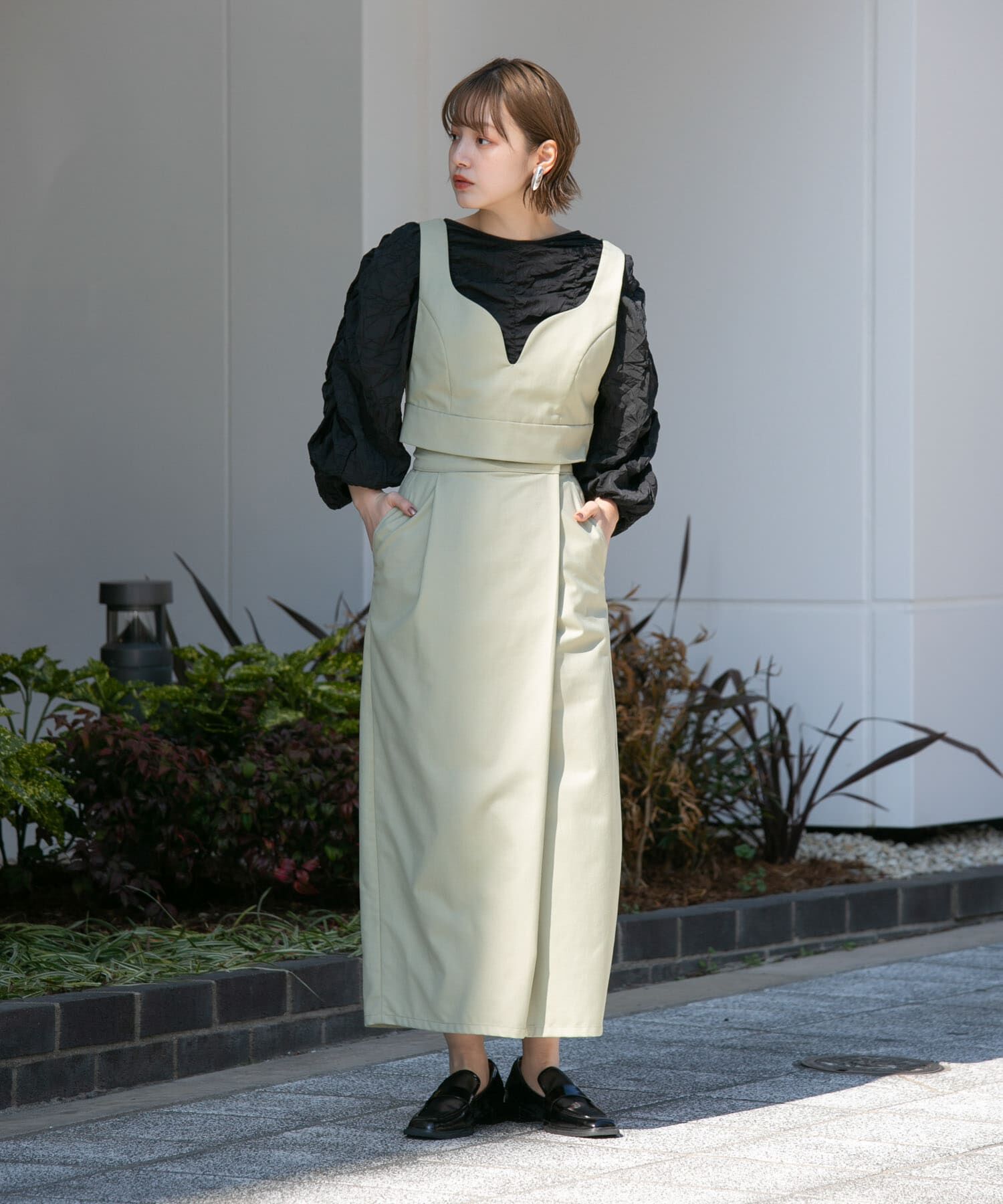  「ビスチェSETワンピース」|ワンピース|