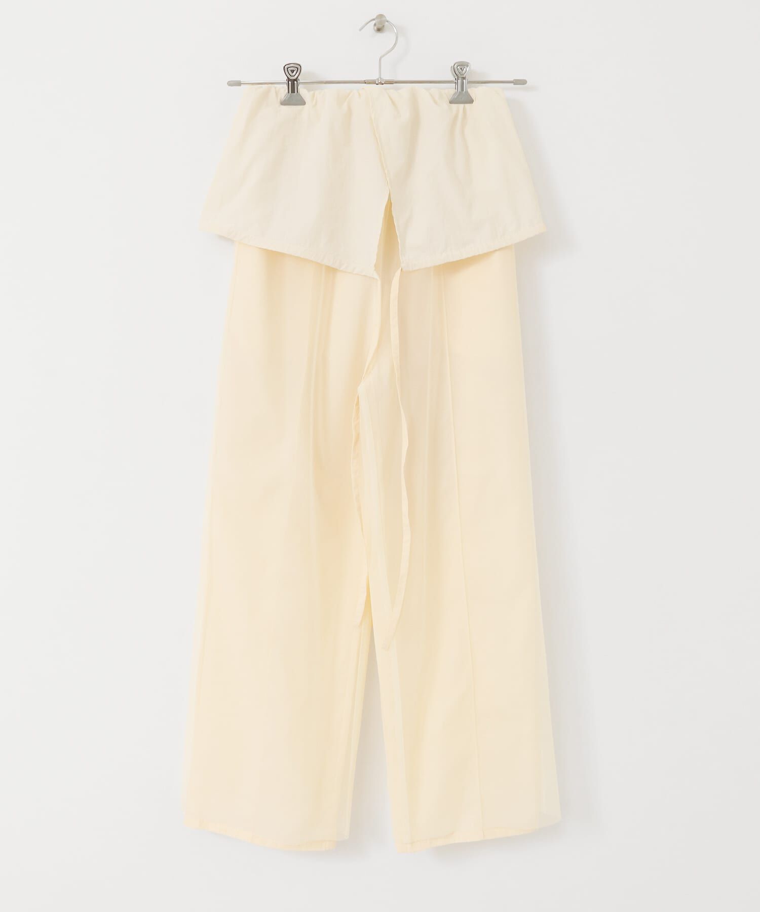  「2WAYチュールレイヤードサロペット」|スカート|