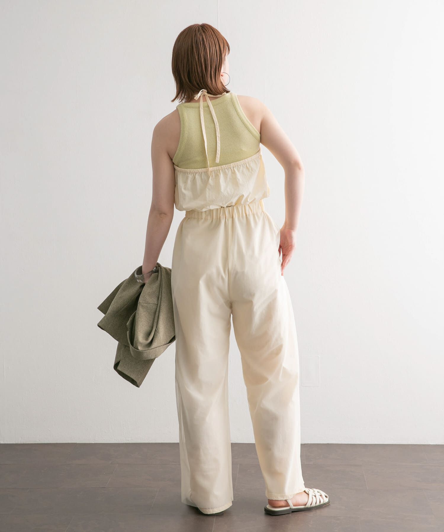  「2WAYチュールレイヤードサロペット」|スカート|