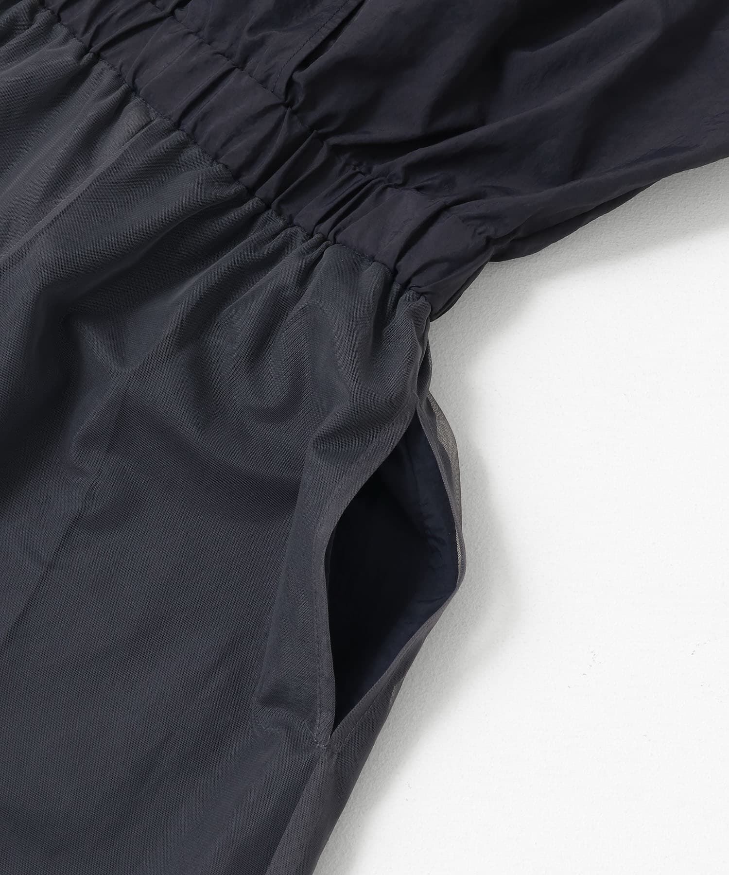  「2WAYチュールレイヤードサロペット」|スカート|