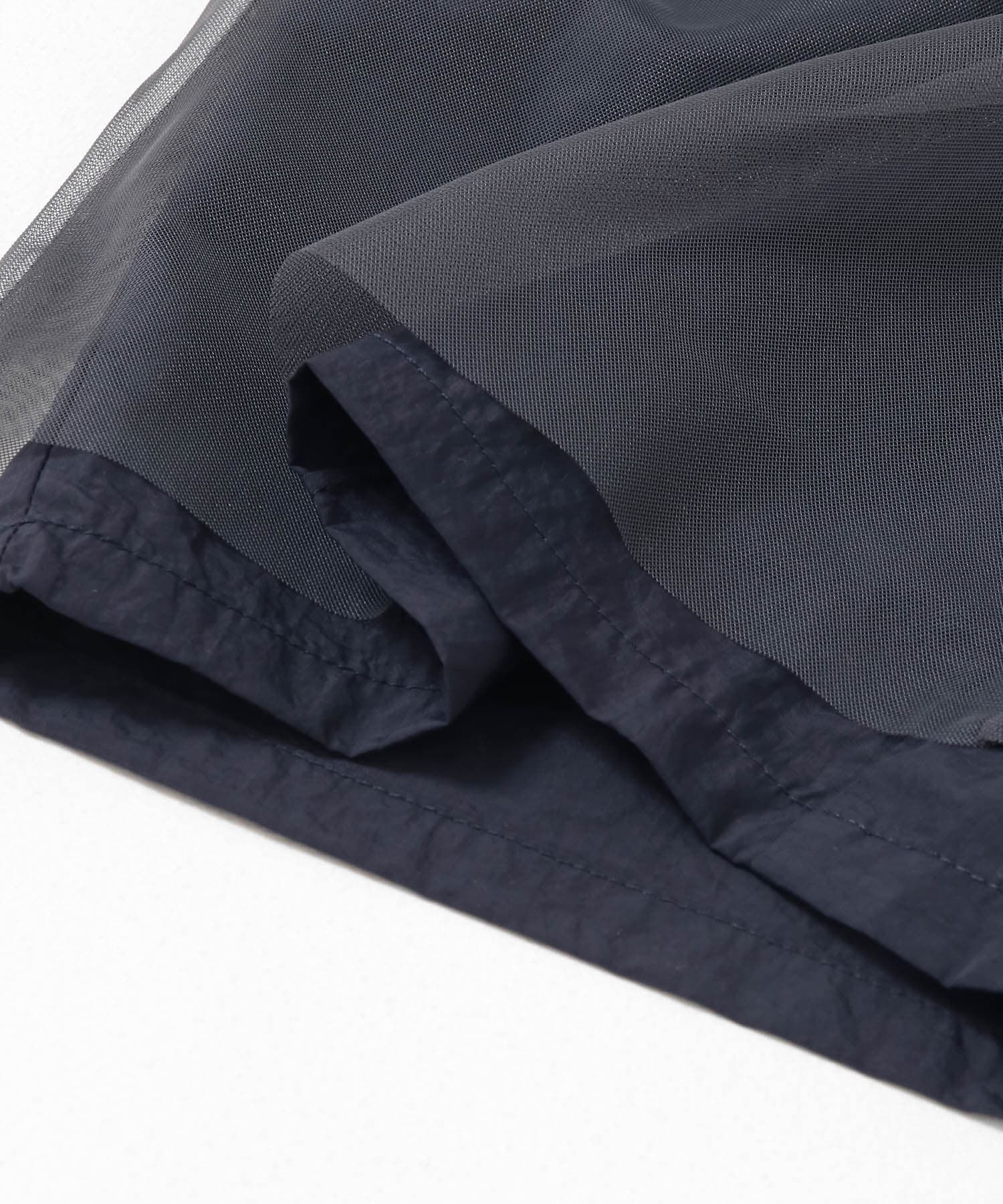  「2WAYチュールレイヤードサロペット」|スカート|