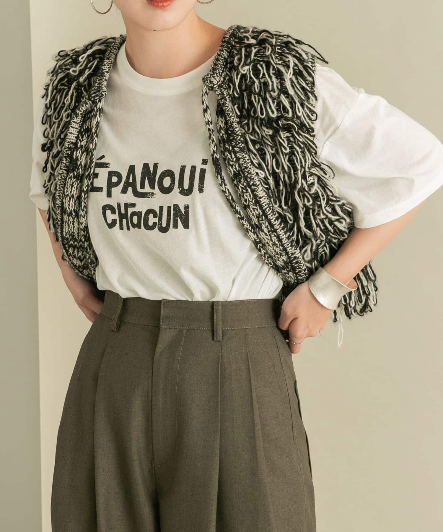  「シアープリントBIG TEE」|Tシャツ・カットソー|