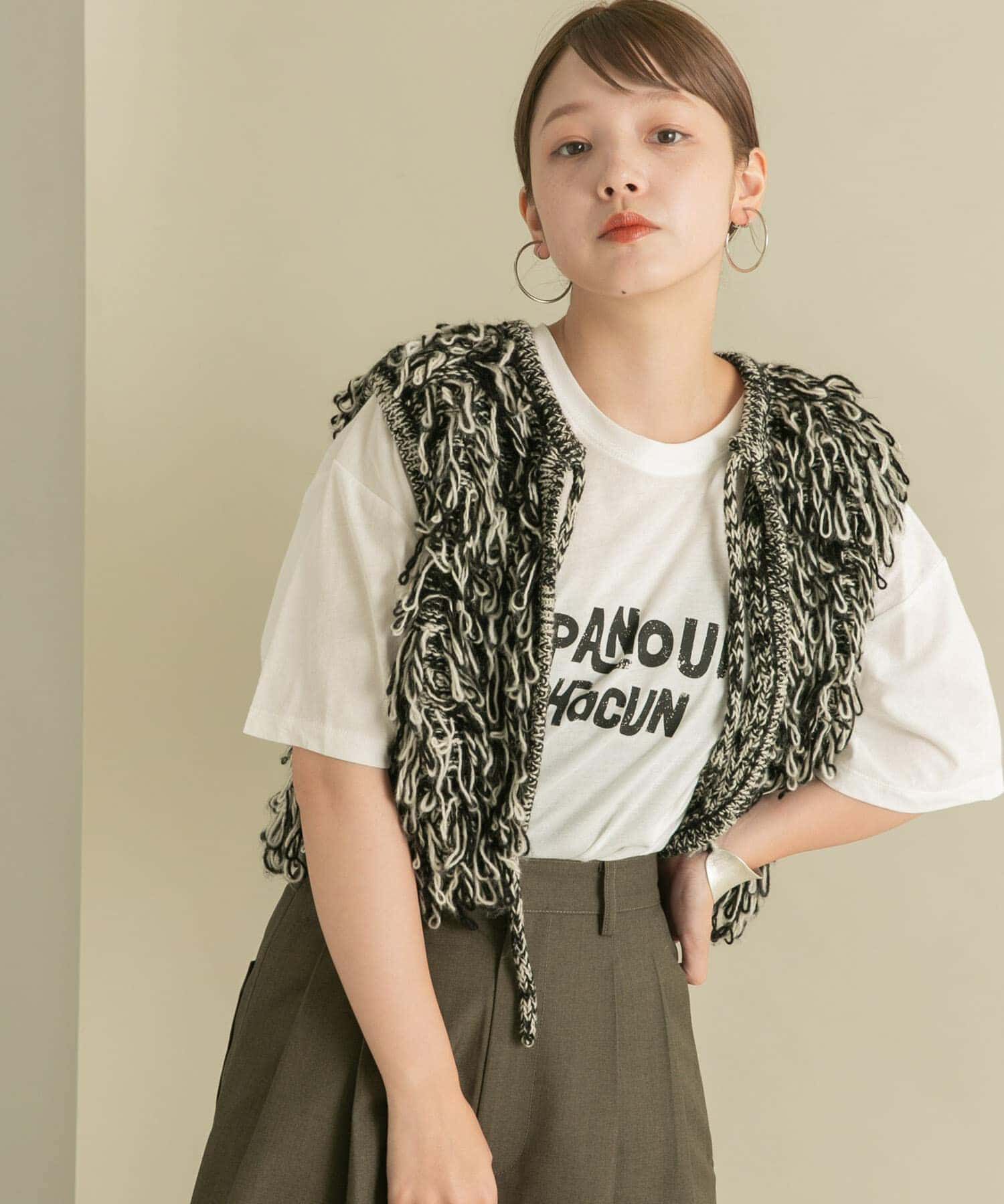  「シアープリントBIG TEE」|Tシャツ・カットソー|