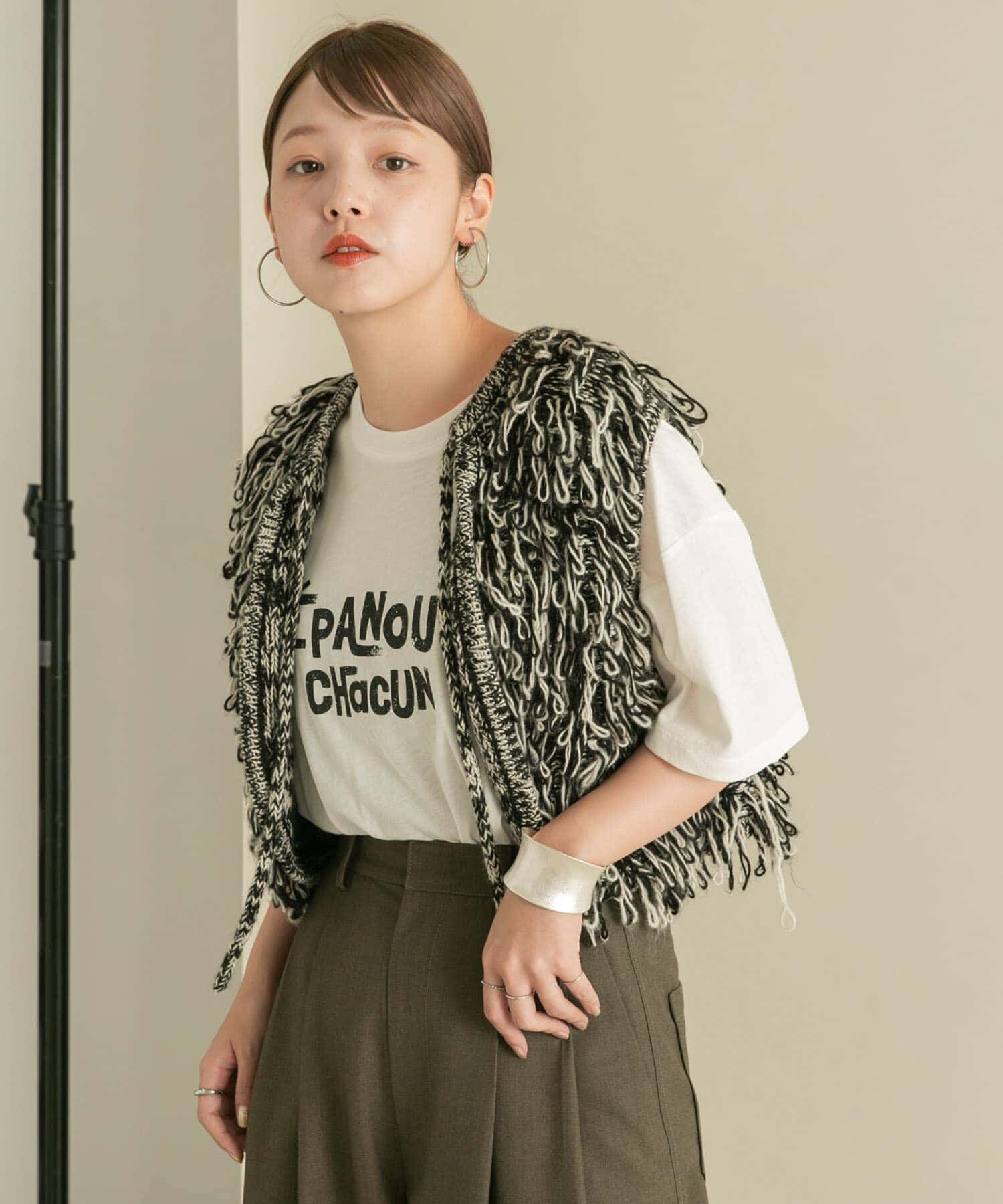  「シアープリントBIG TEE」|Tシャツ・カットソー|