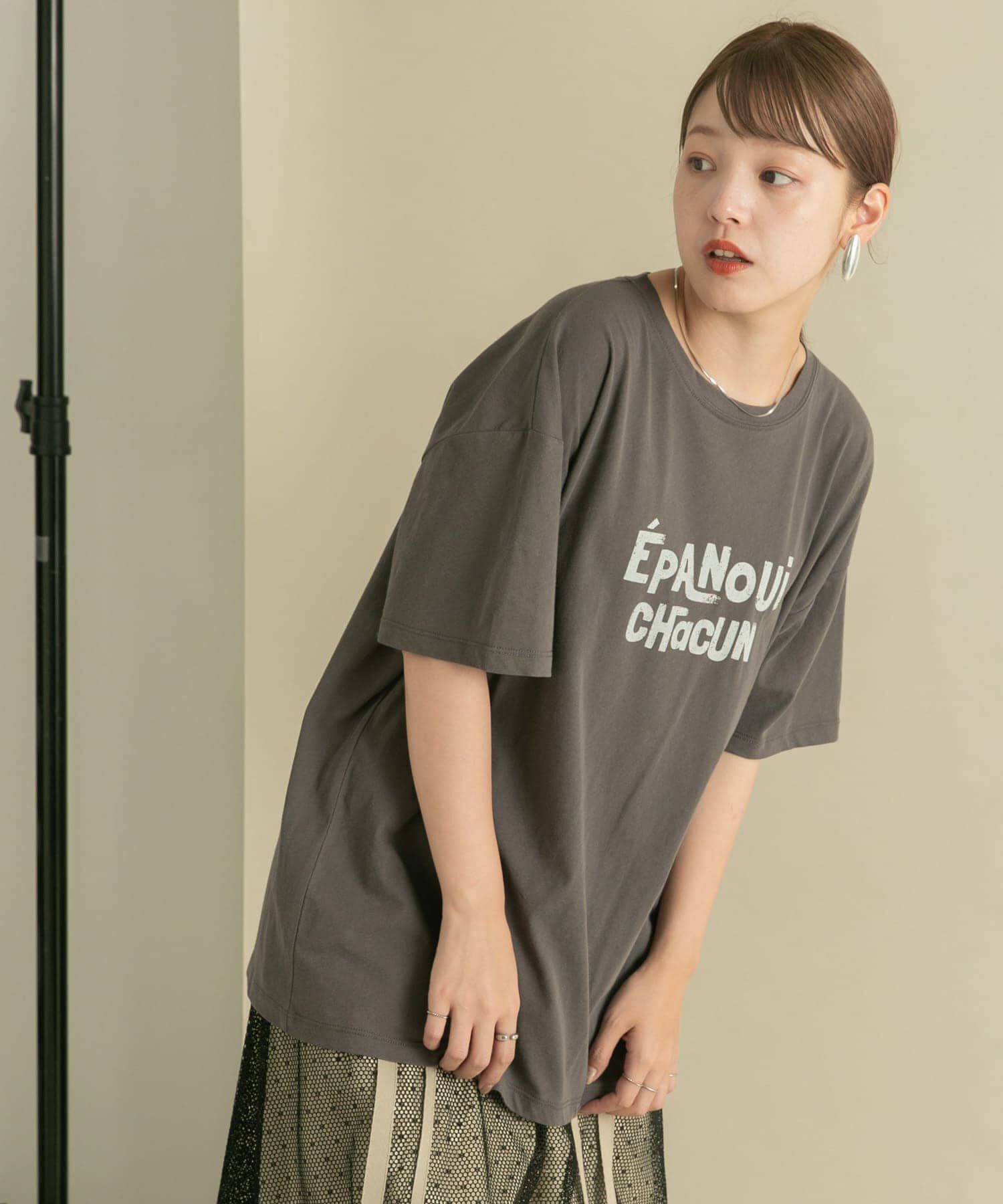  「シアープリントBIG TEE」|Tシャツ・カットソー|