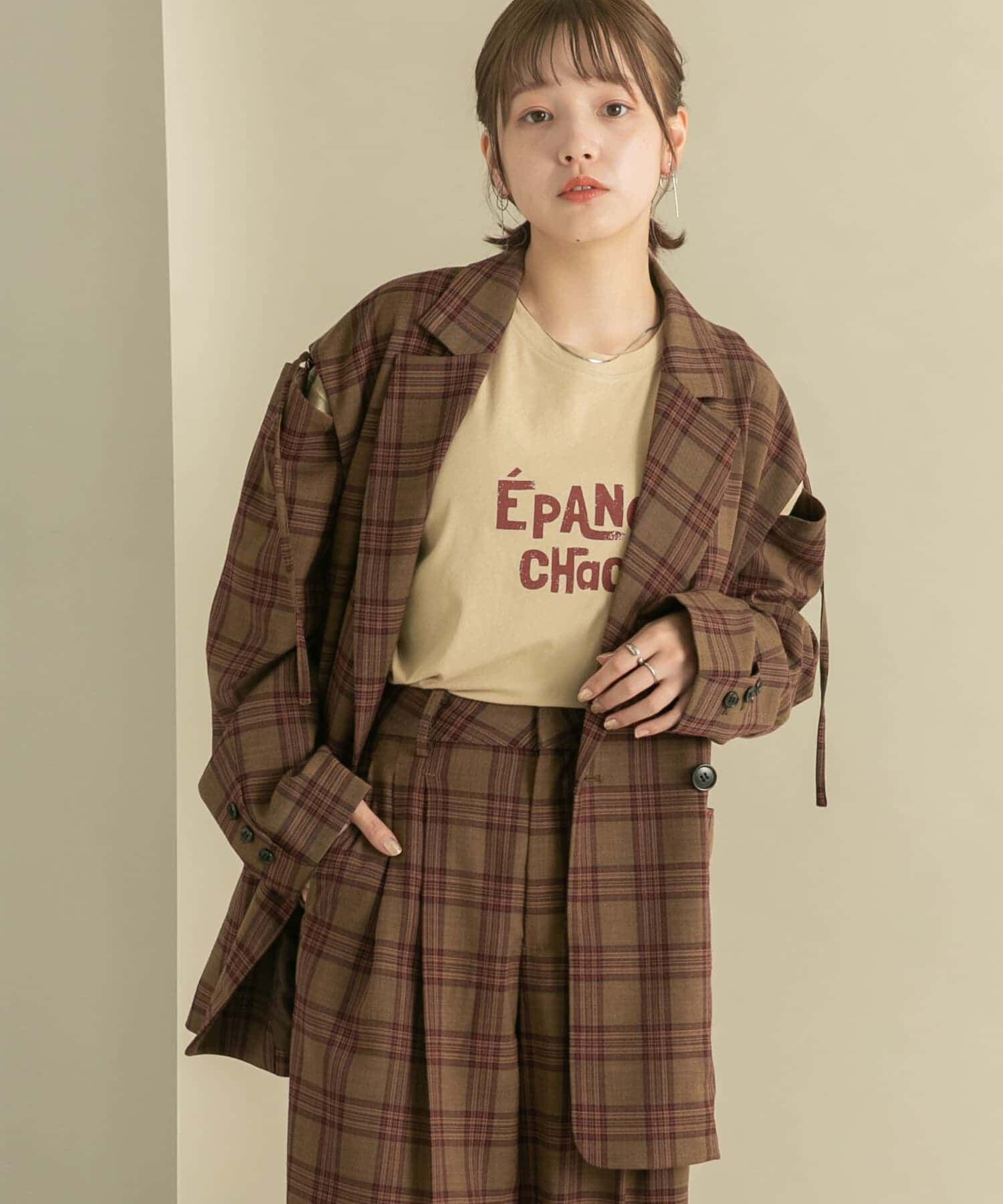  「シアープリントBIG TEE」|Tシャツ・カットソー|