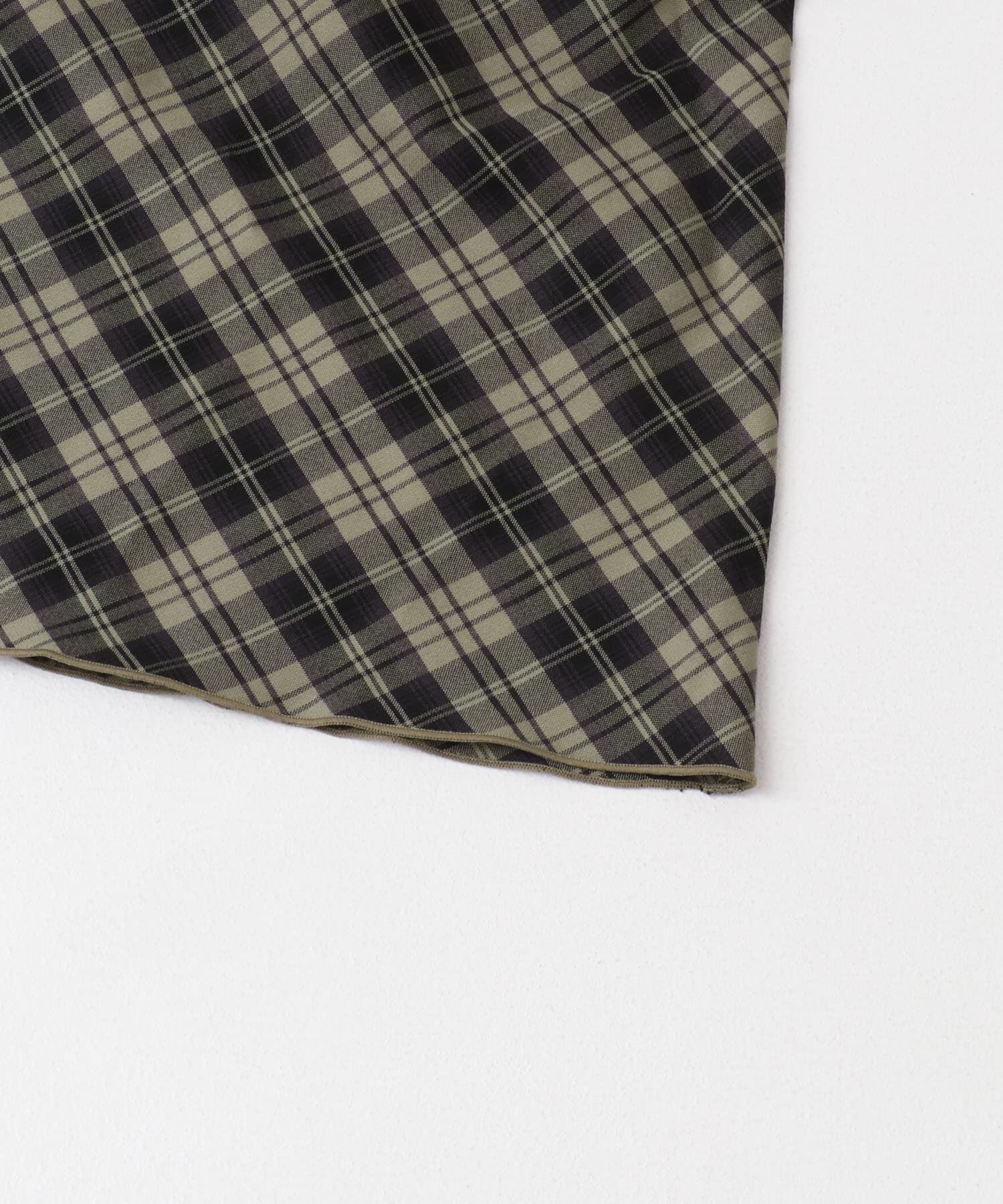  「チェックナロースカート(裏付)」|スカート|