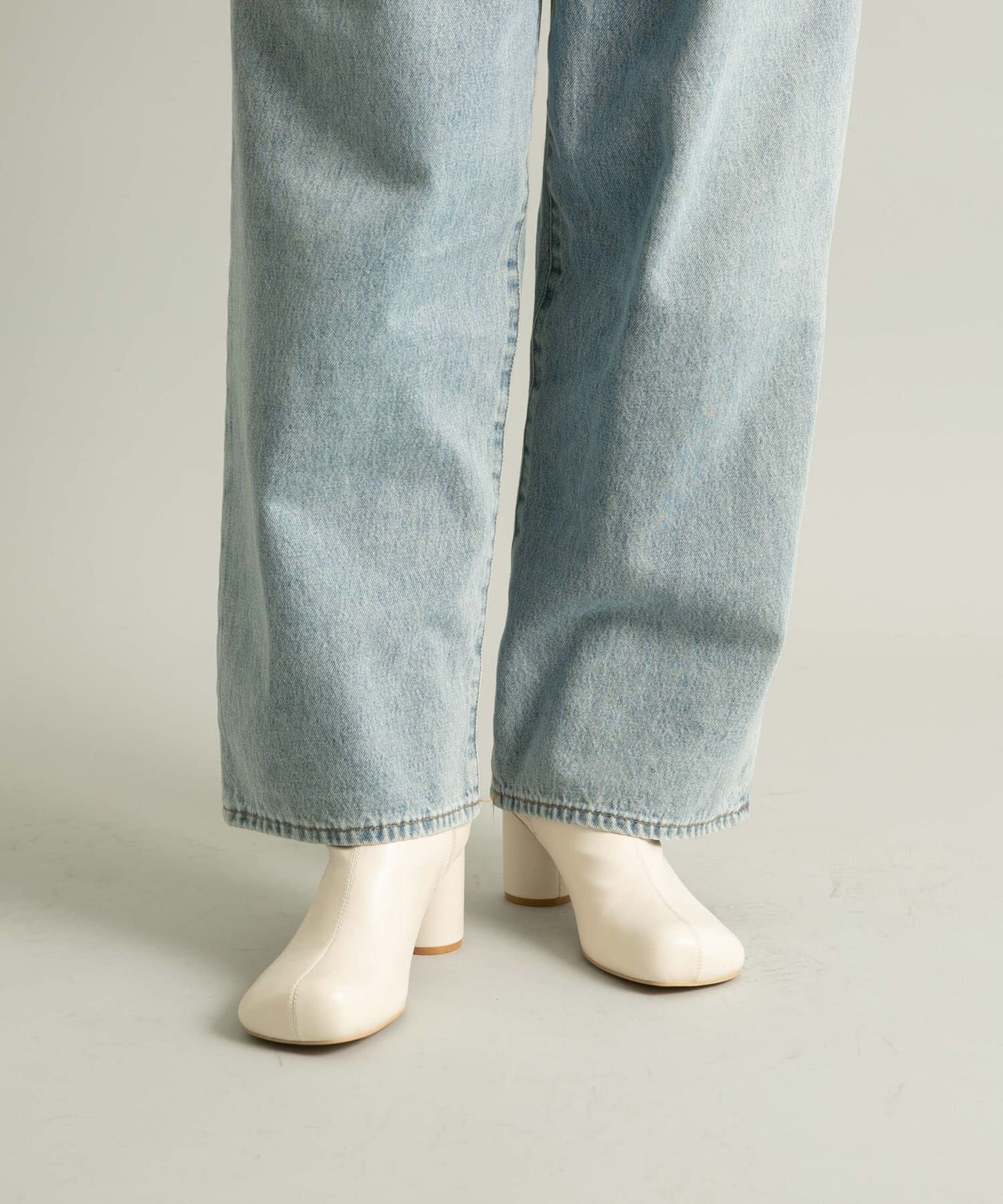  「ステッチデザインラウンドトゥブーツ」|ショートブーツ|