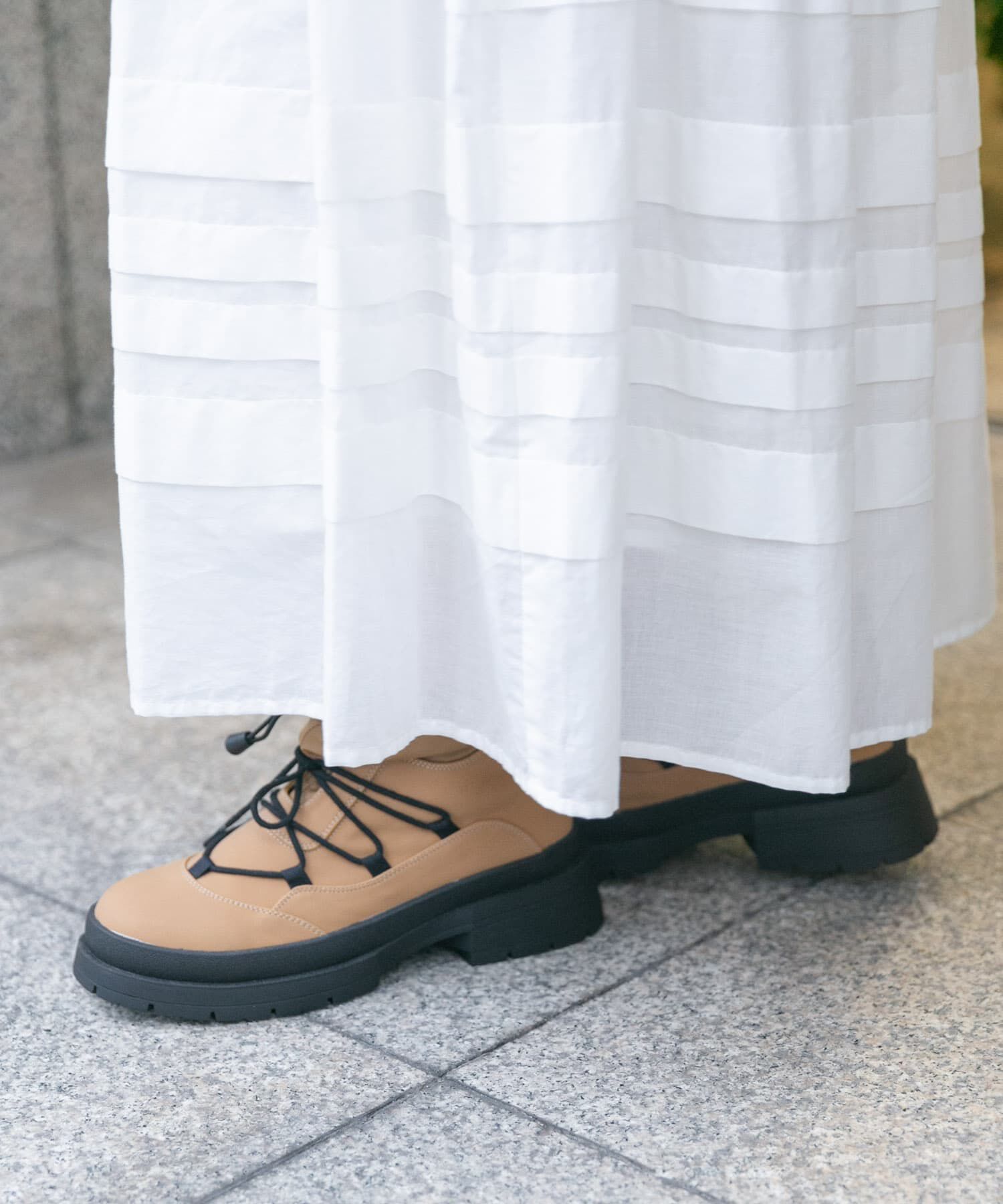  「タンクソールワークブーツ」|ショートブーツ|