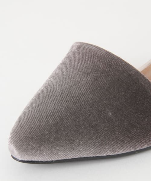  「ベロアセパレートパンプス&there4;」|パンプス|