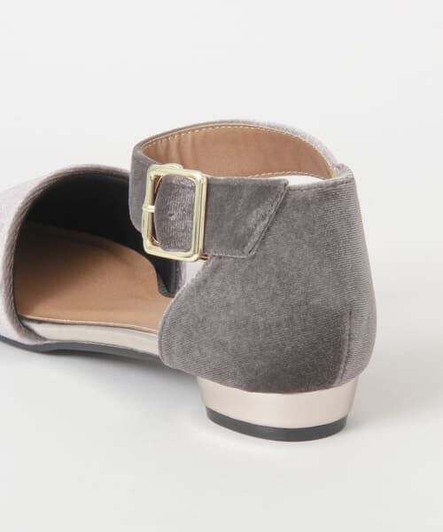  「ベロアセパレートパンプス&there4;」|パンプス|