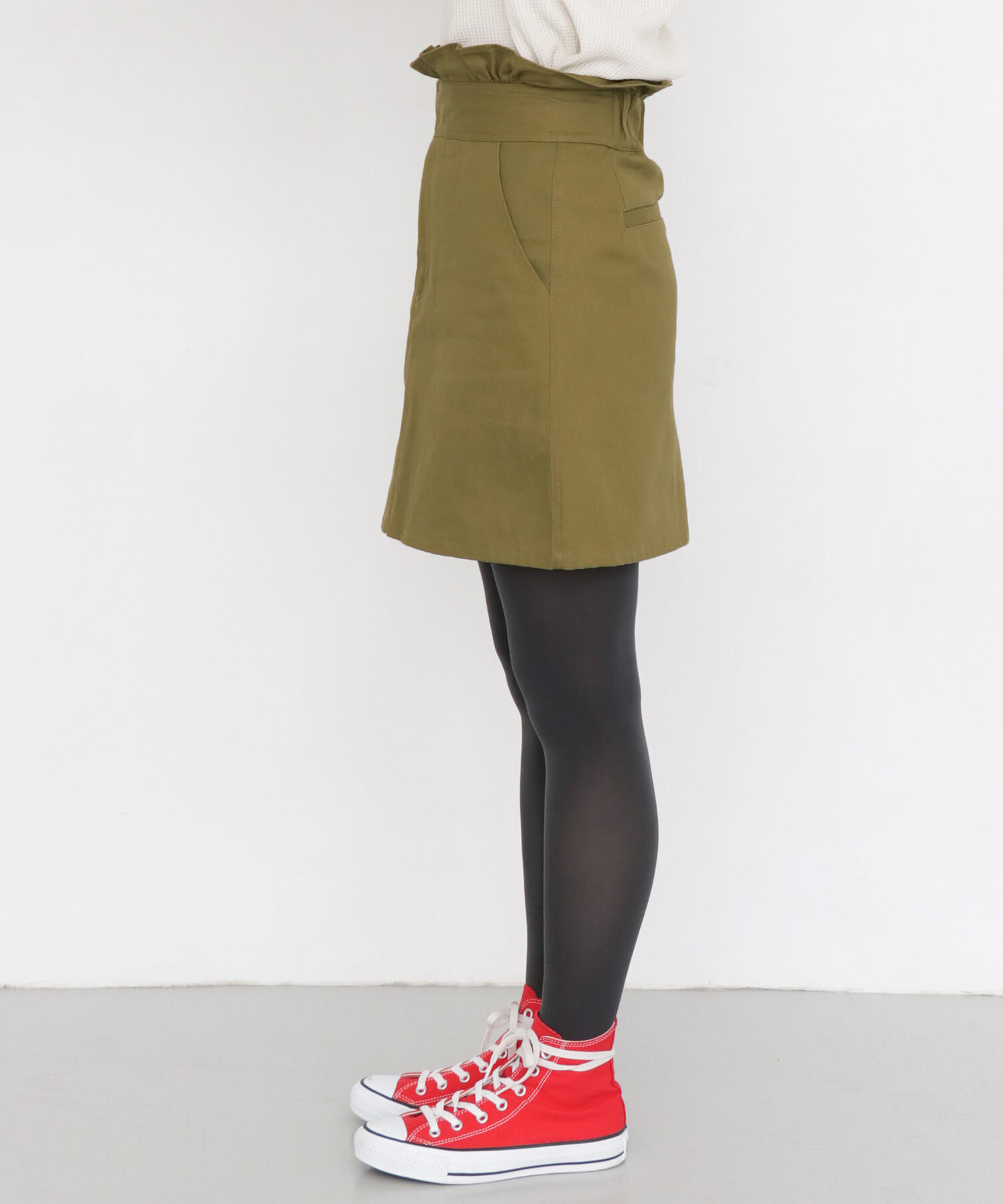  「ウエストフリルミニスカート」|スカート|