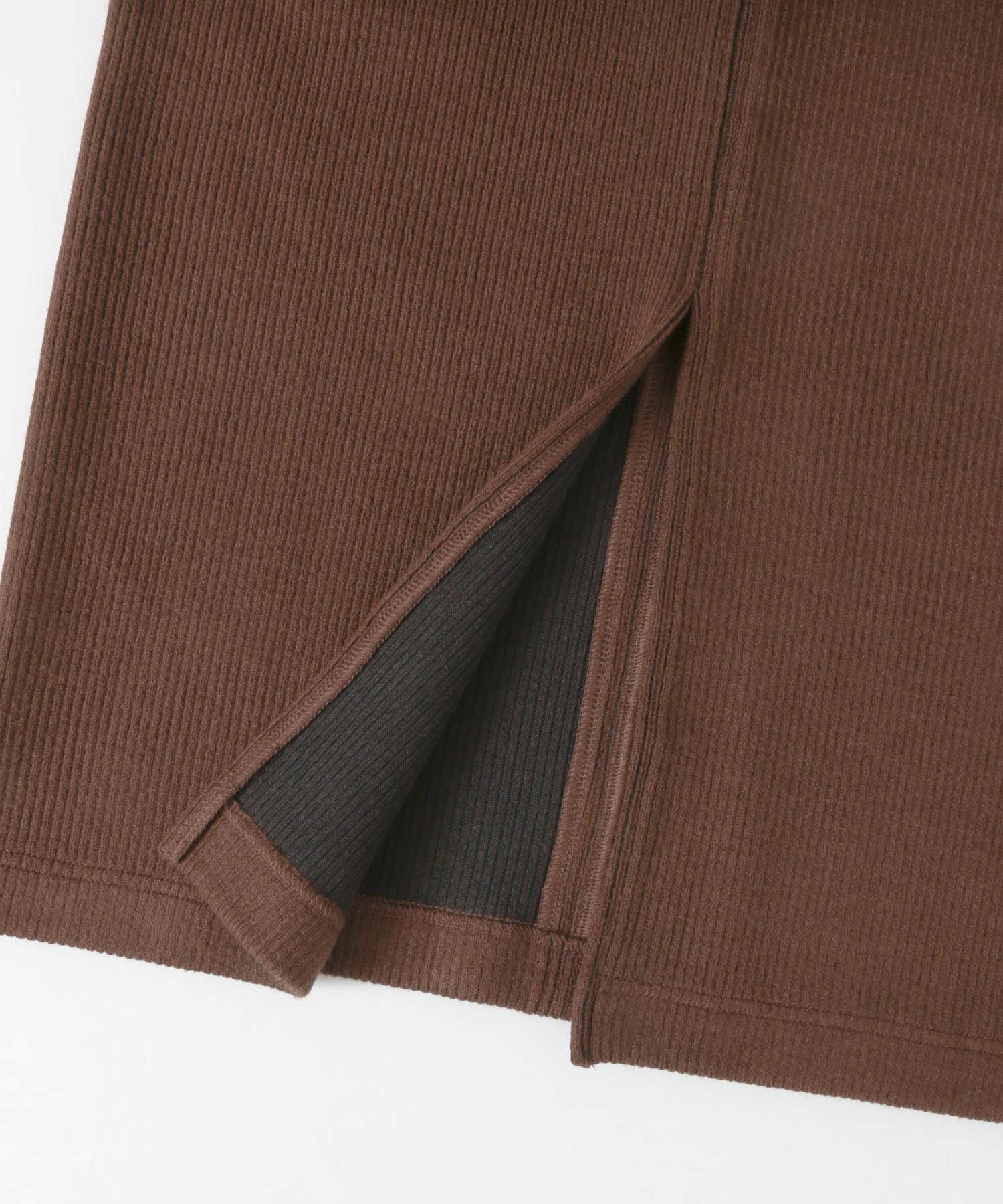  「サイドポケットリブタイトスカート」|スカート|