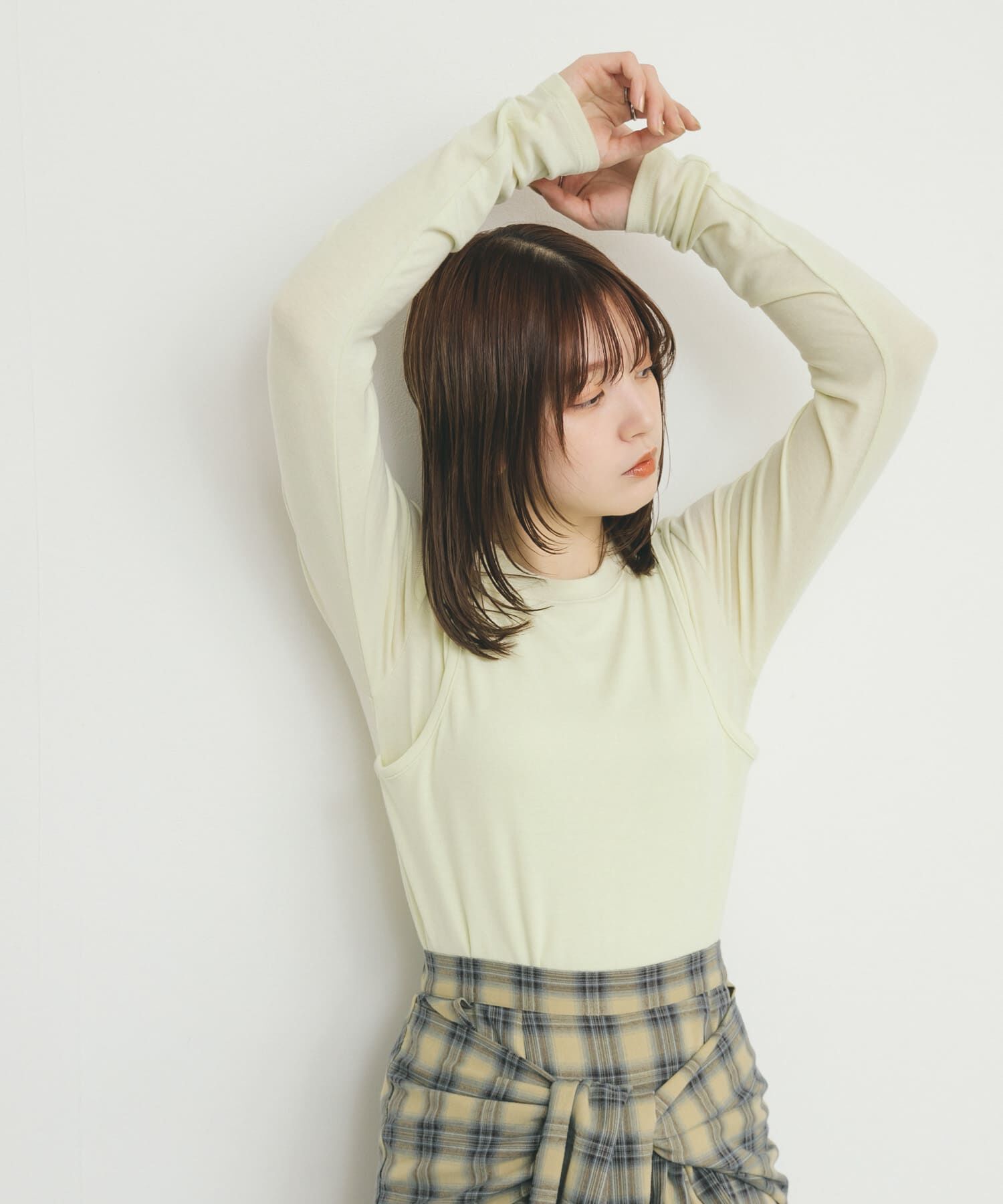  「レイヤードライクロンTEE」|Tシャツ・カットソー|