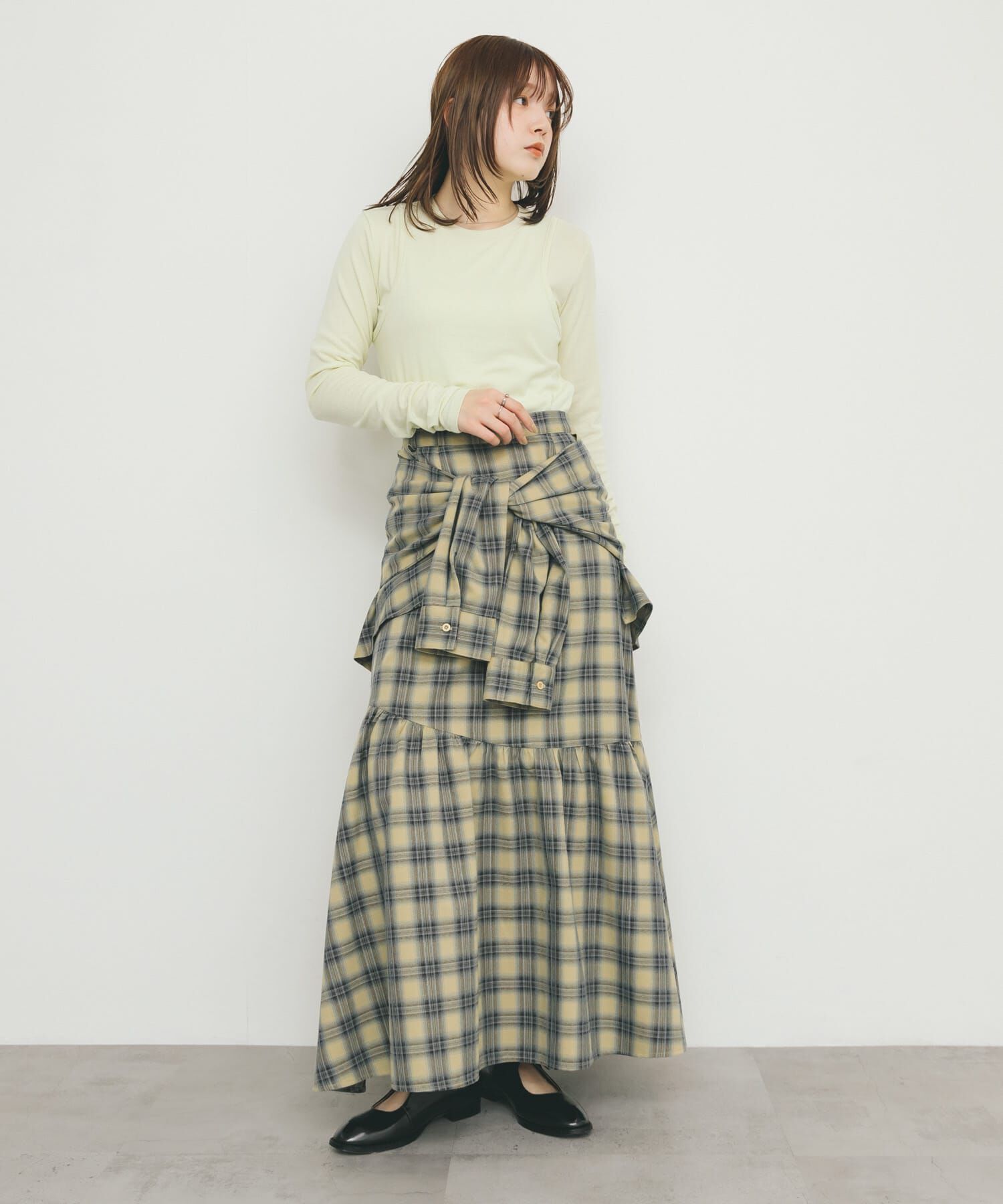  「レイヤードライクロンTEE」|Tシャツ・カットソー|