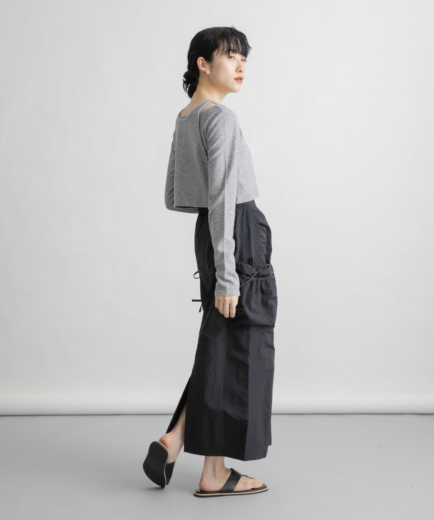  「ポケットディティールカーゴスカート」|スカート|