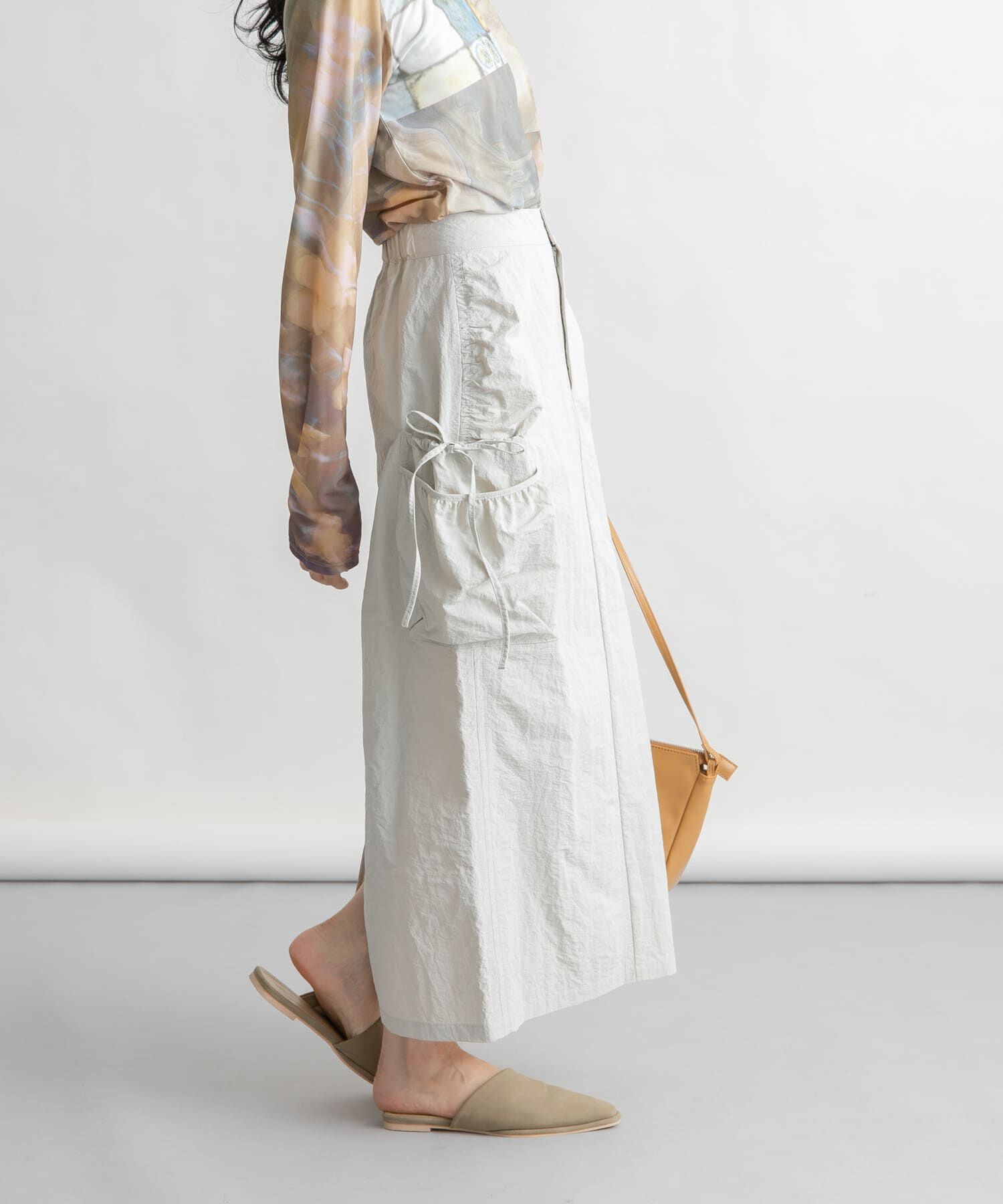  「ポケットディティールカーゴスカート」|スカート|