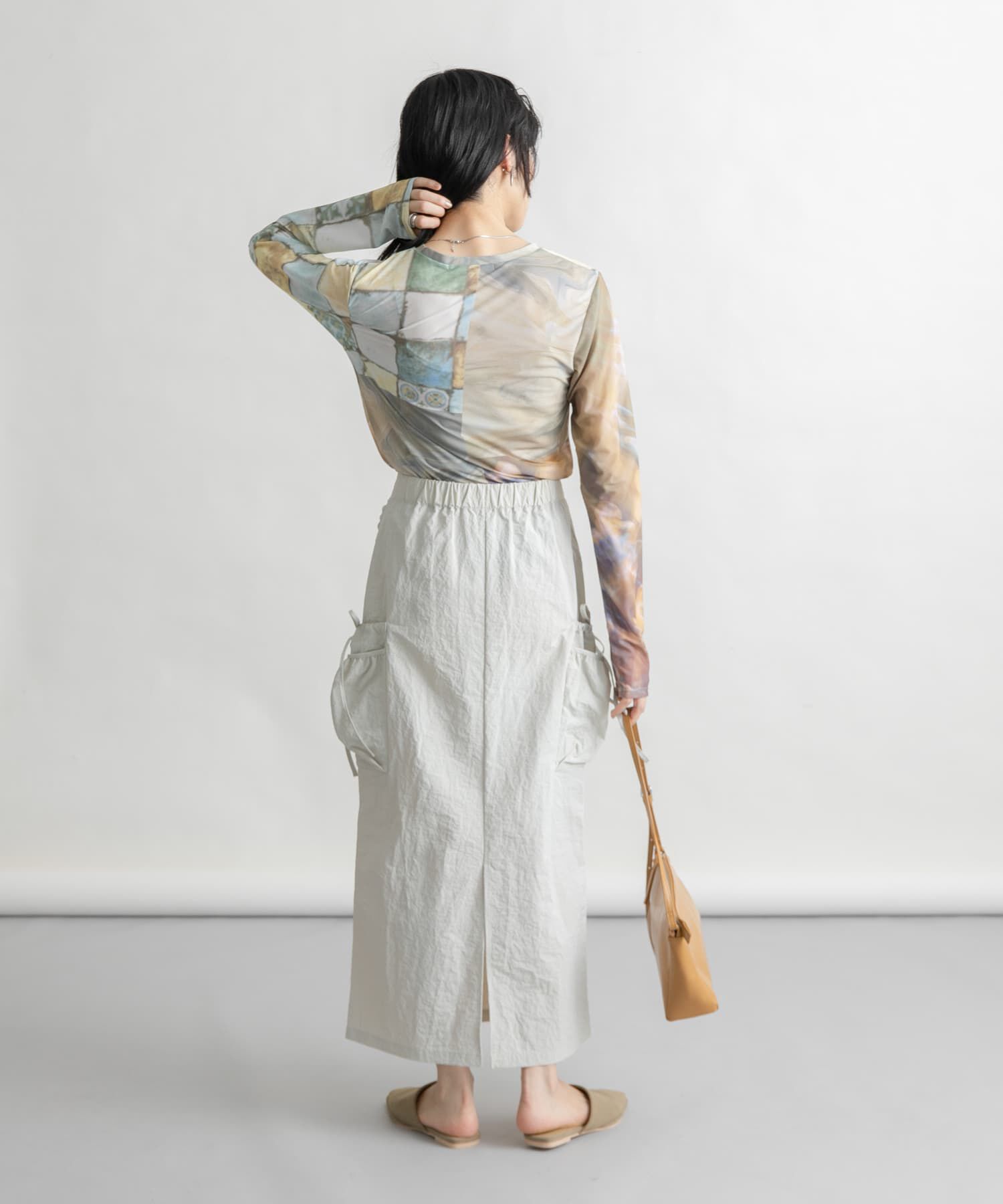  「ポケットディティールカーゴスカート」|スカート|