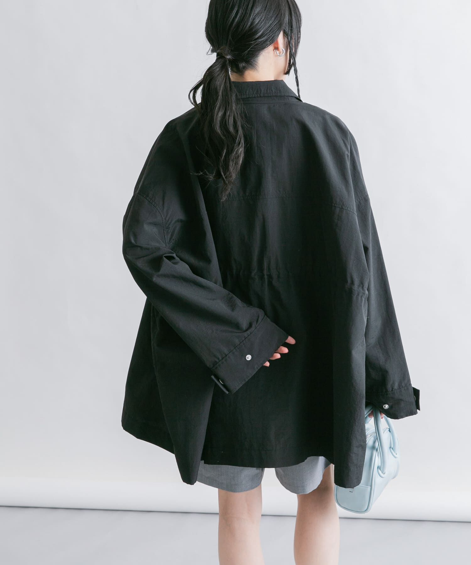  「スタンドカラーBIGナイロンジャケット」|その他|