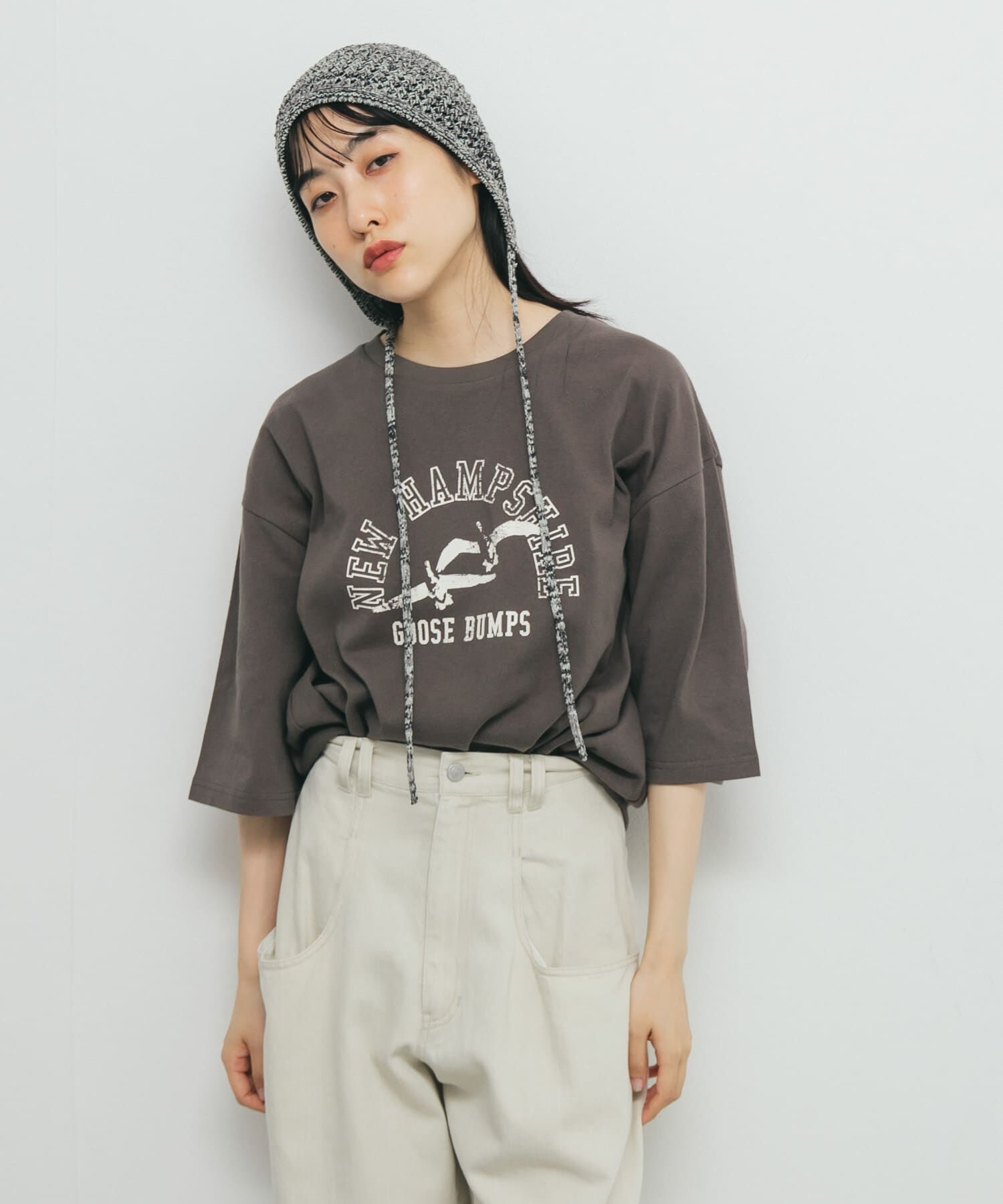  「ヴィンテージライクプリントTEE」|Tシャツ・カットソー|