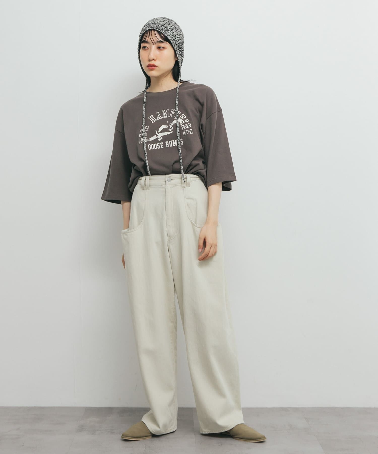  「ヴィンテージライクプリントTEE」|Tシャツ・カットソー|