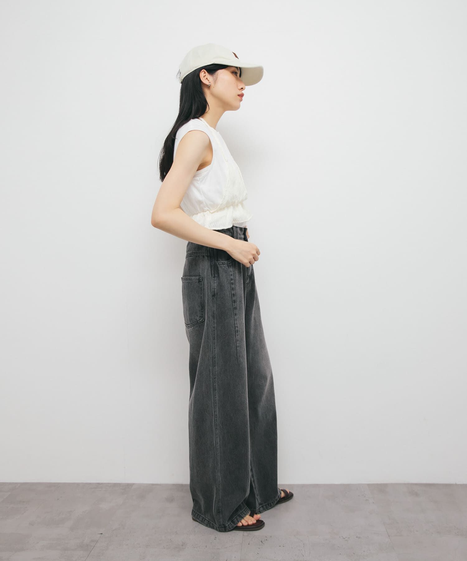  「ビスチェドッキングトップス」|Tシャツ・カットソー|