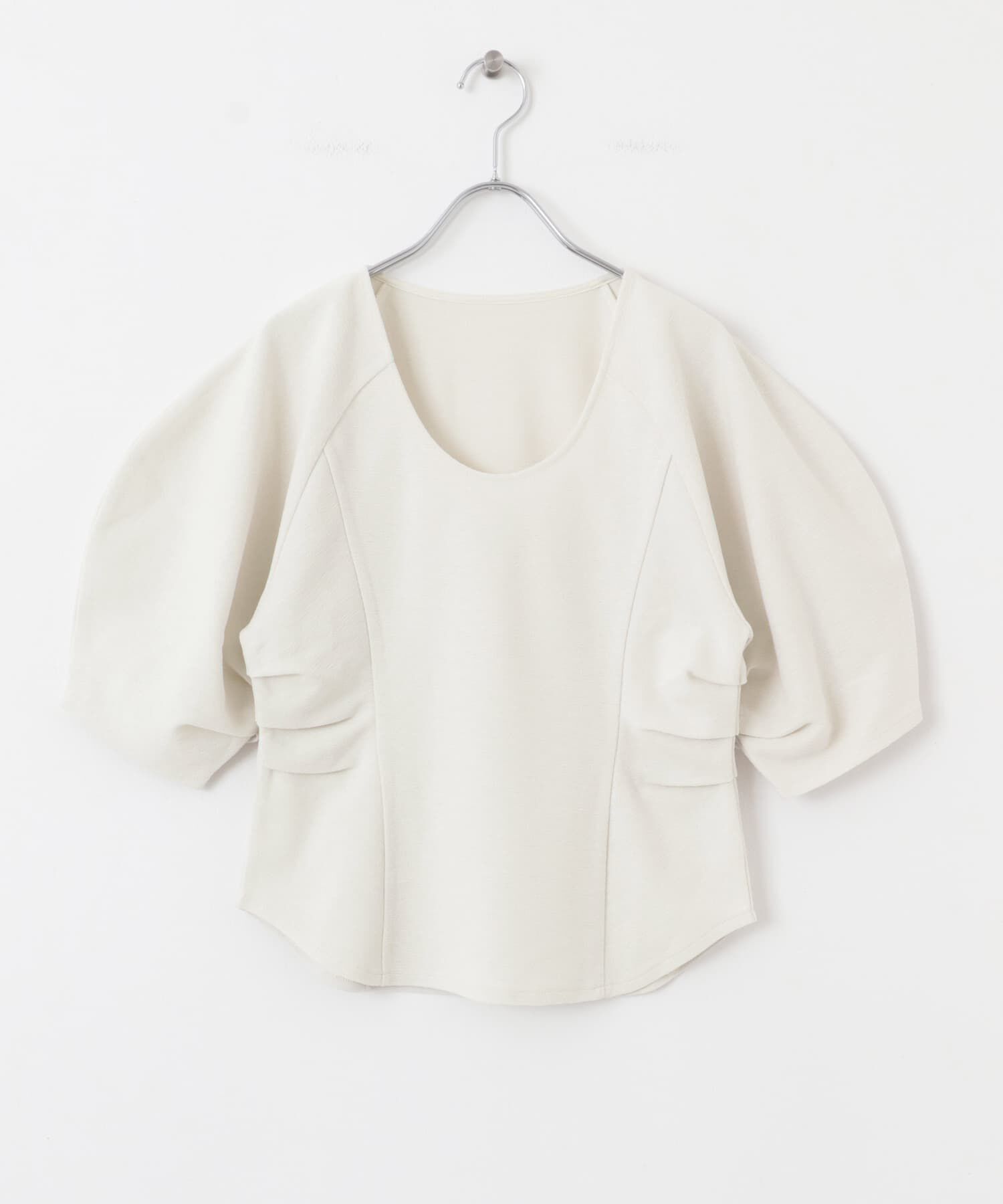  「Uネックブークレトップス」|Tシャツ・カットソー|