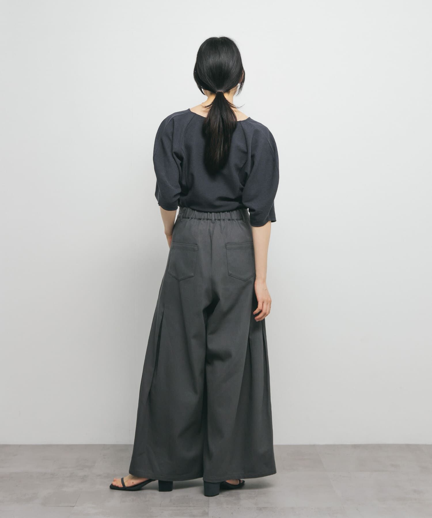  「Uネックブークレトップス」|Tシャツ・カットソー|