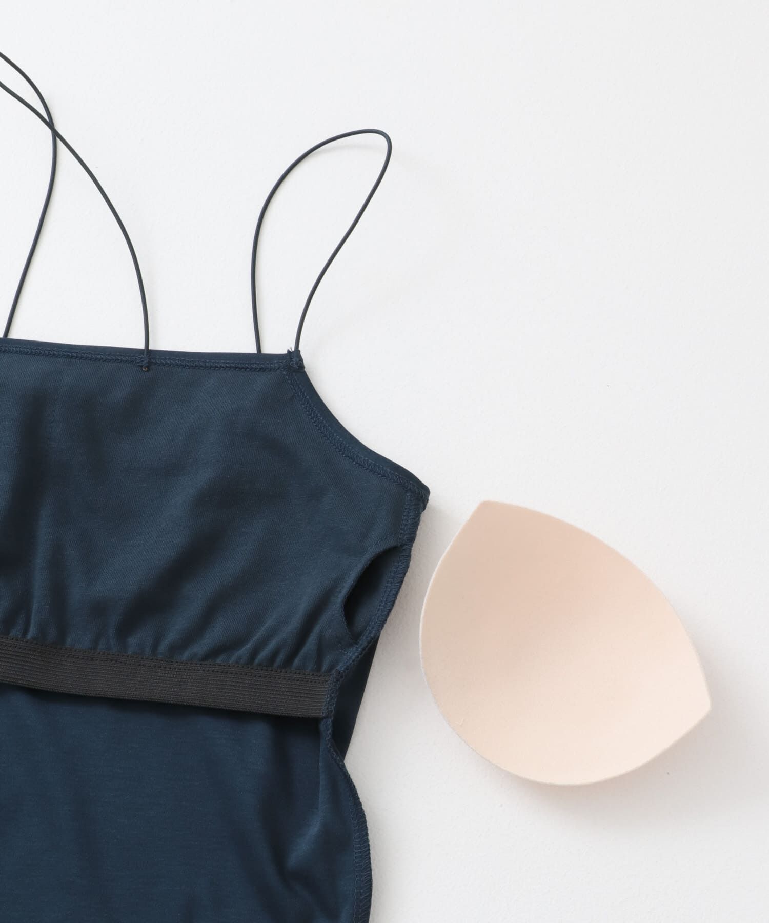  「アシンメトリーカップ付キャミ」|キャミソール|