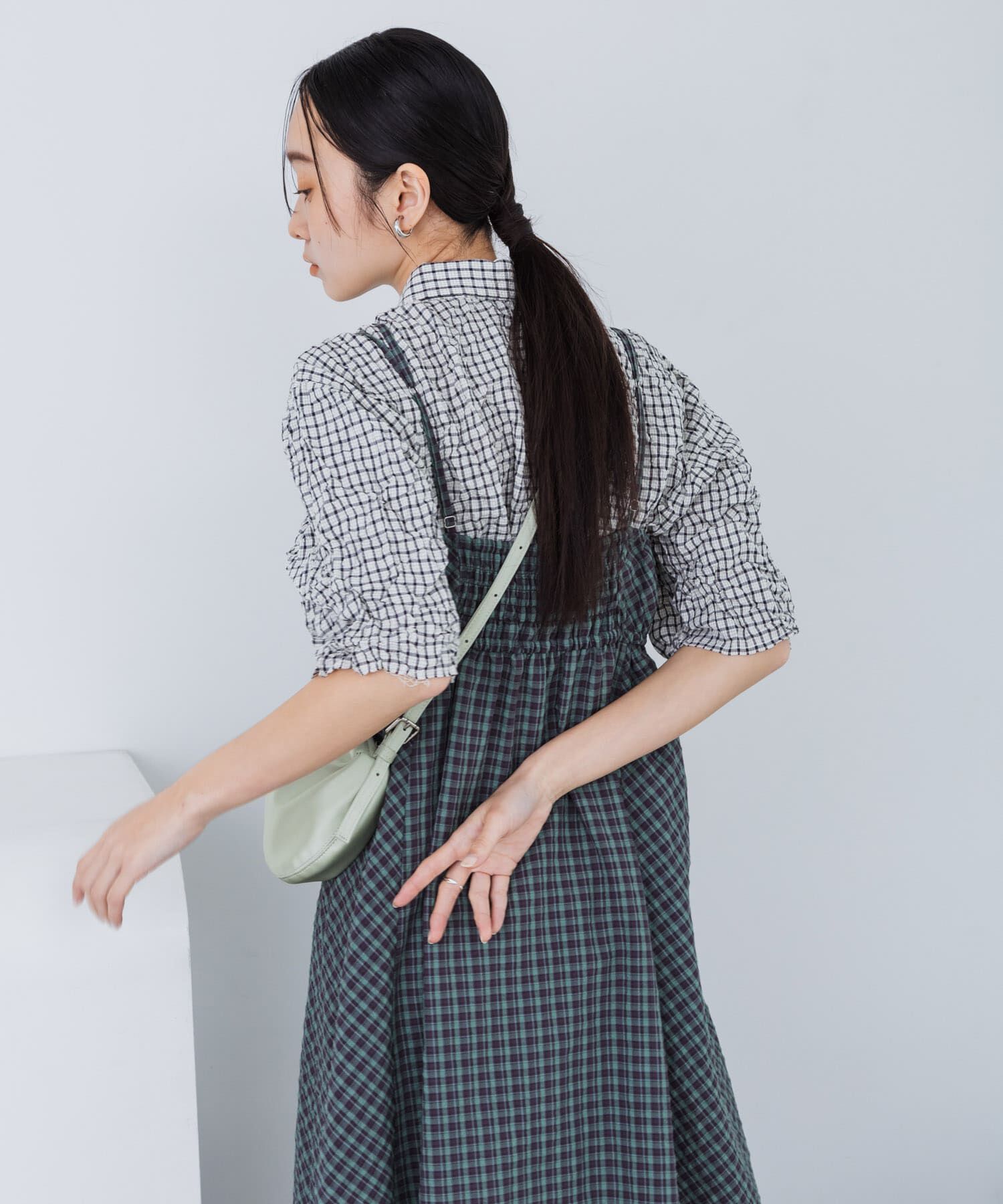  「ワッシャーチェックシャツ」|シャツ・ブラウス|