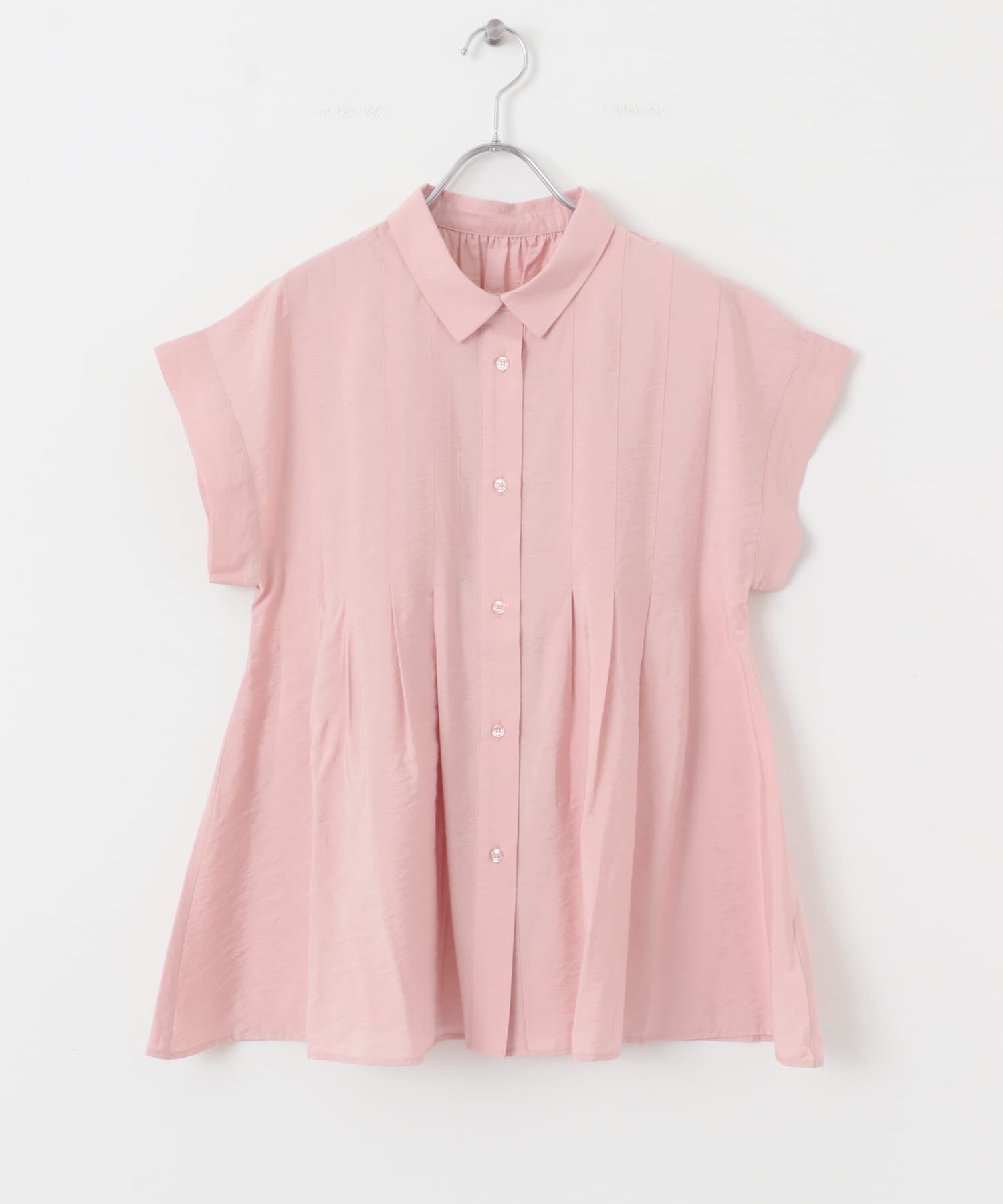  「スリーブレスタックフレアブラウス」|シャツ・ブラウス|