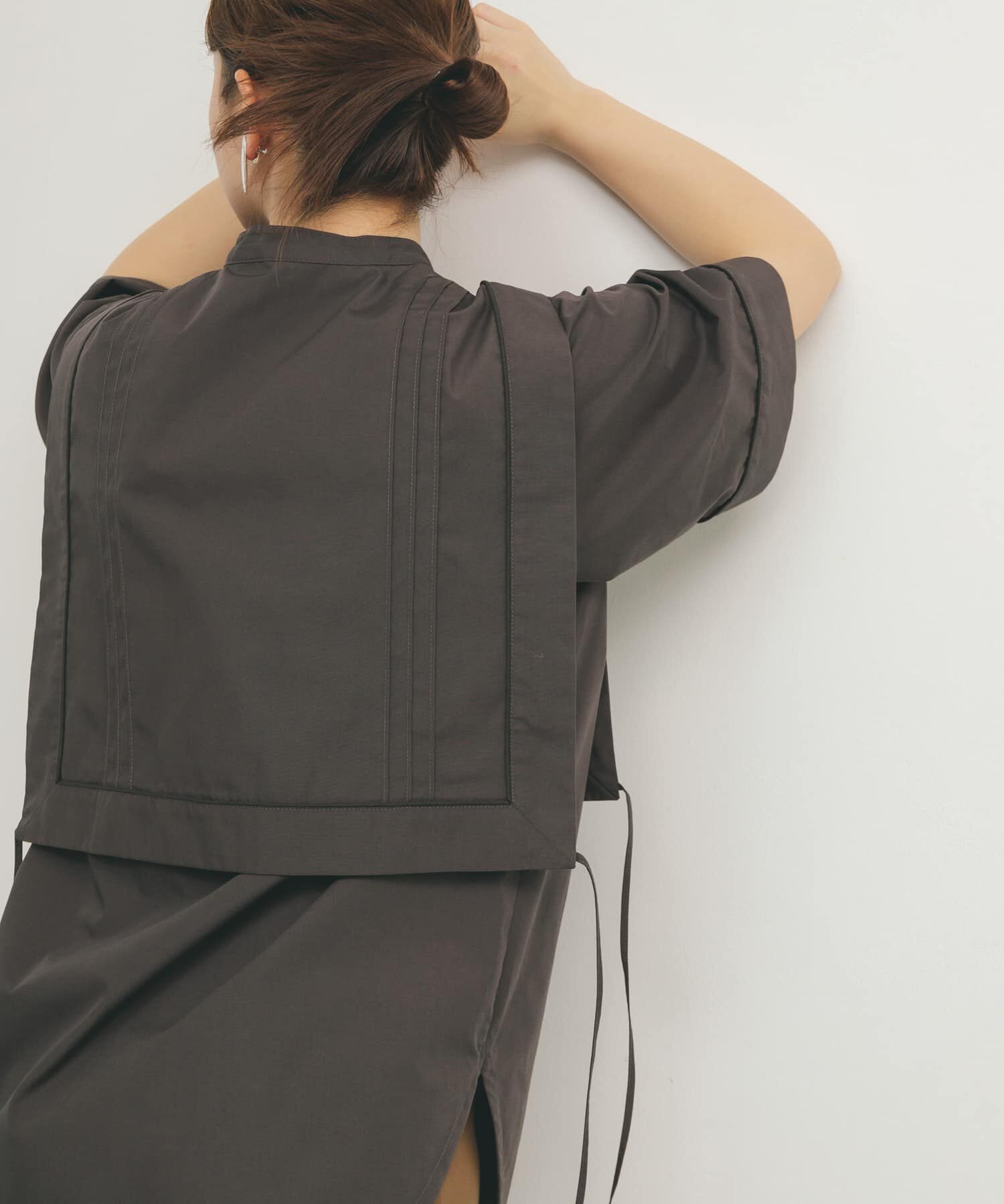  「パイピングレイヤードシャツ」|シャツ・ブラウス|