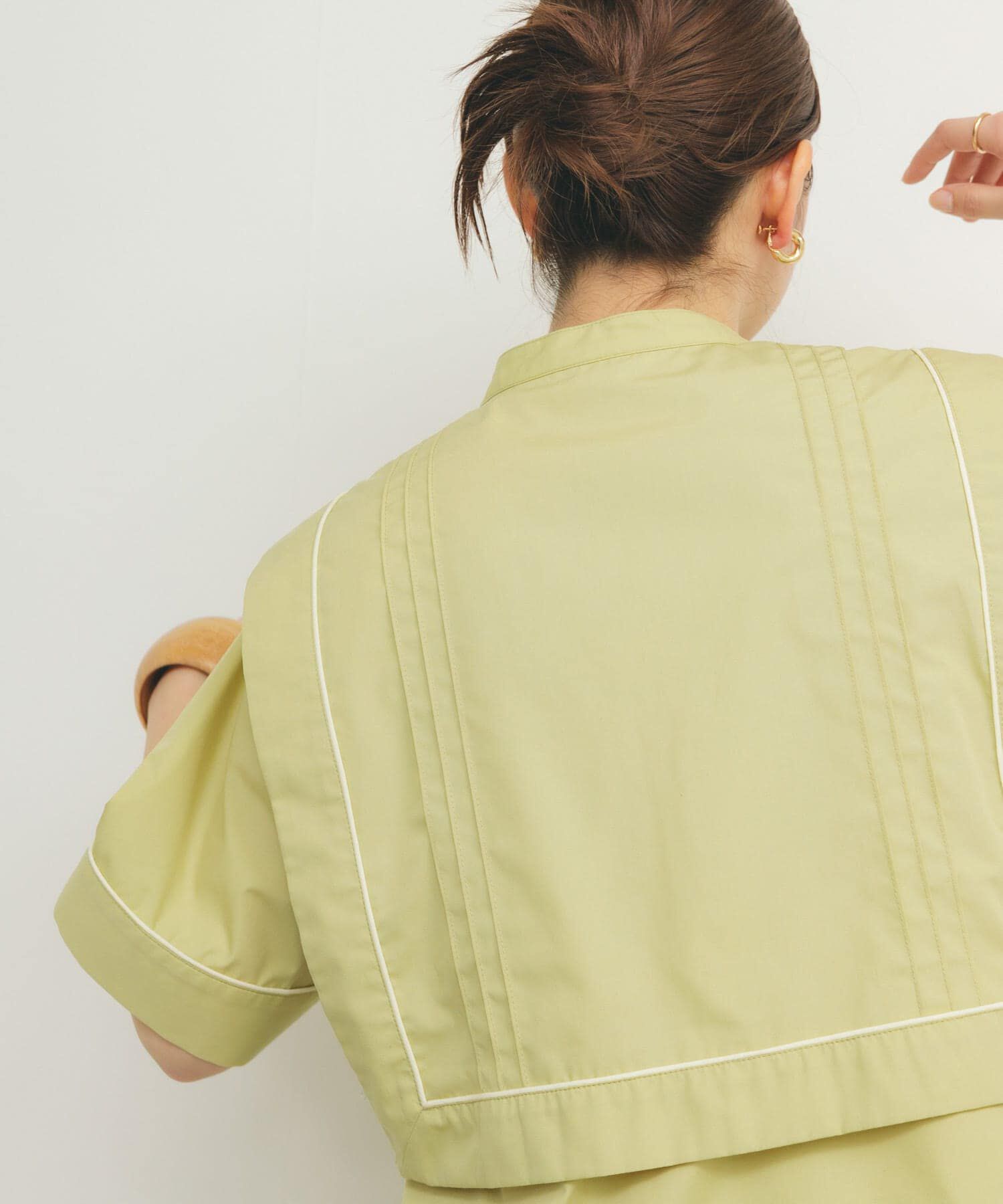  「パイピングレイヤードシャツ」|シャツ・ブラウス|