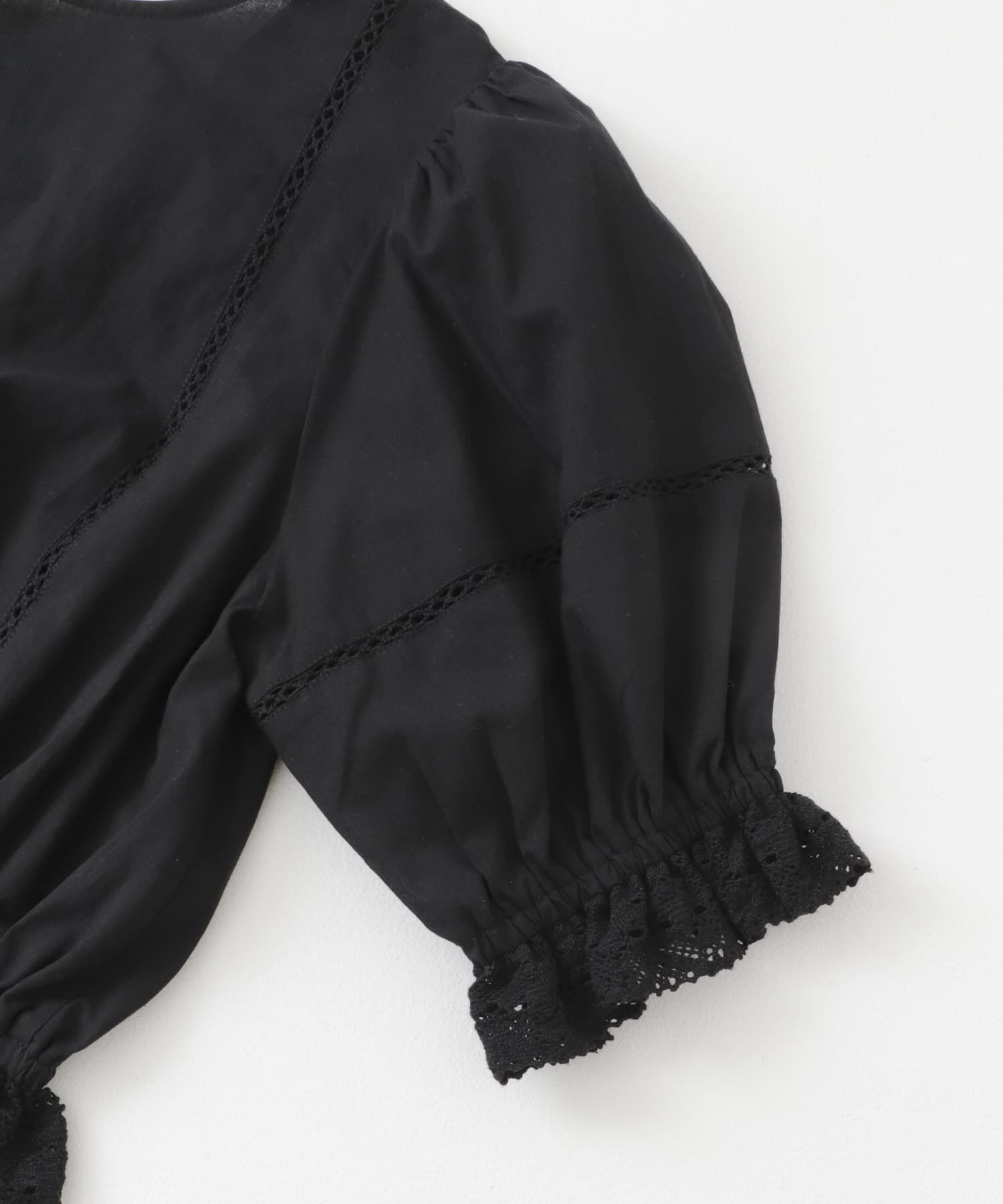  「2WAYコンパクトレースブラウス」|シャツ・ブラウス|