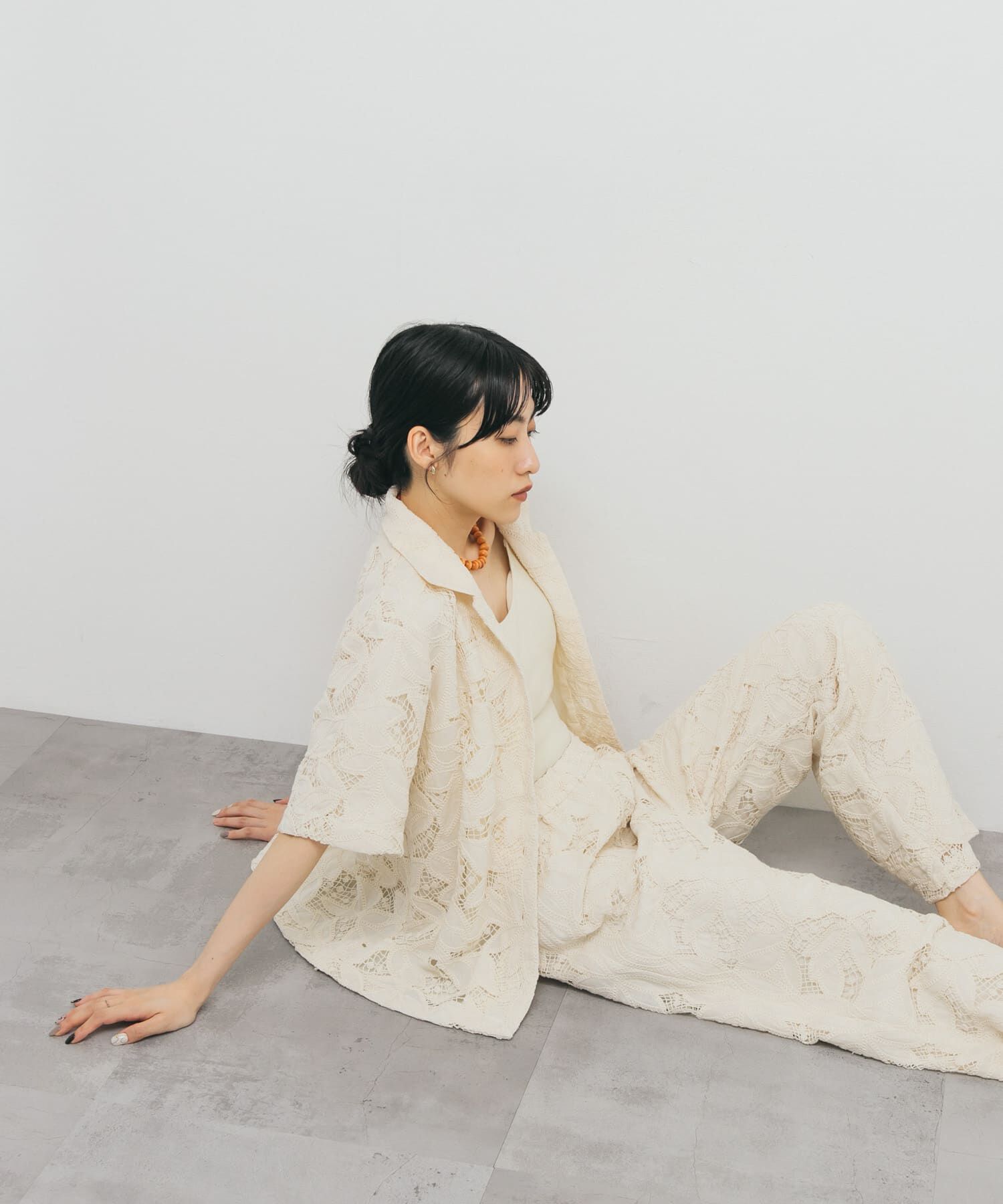  「ケミカルレースBIGシャツ」|シャツ・ブラウス|