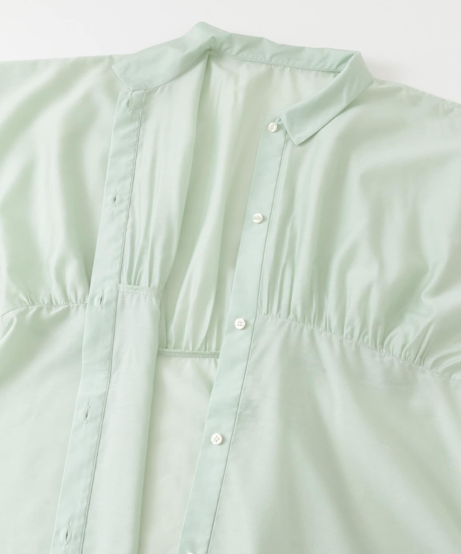  「カーブギャザーミニワンピース」|ワンピース|