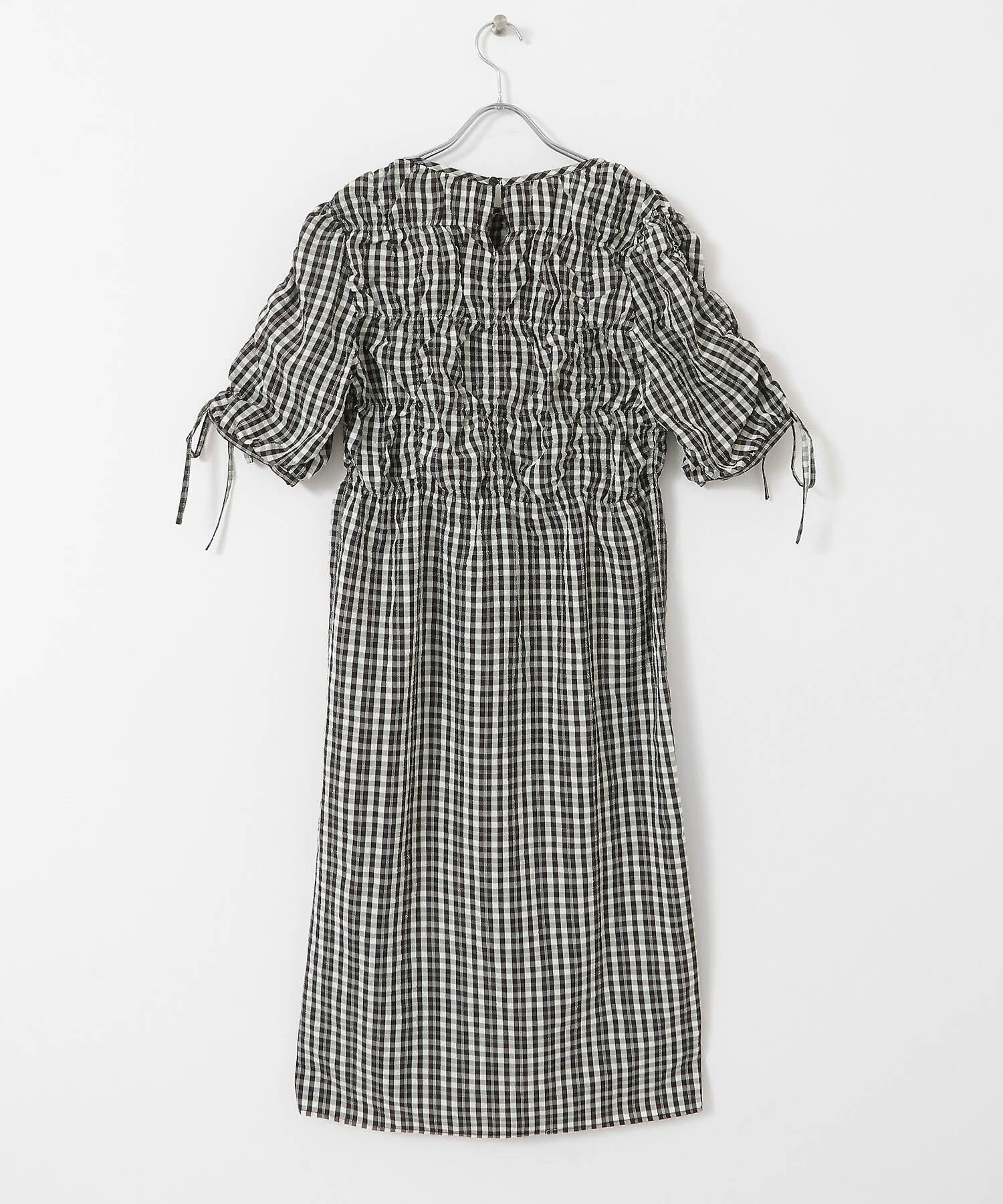  「ランダムシャーリングチェックワンピース」|ワンピース|