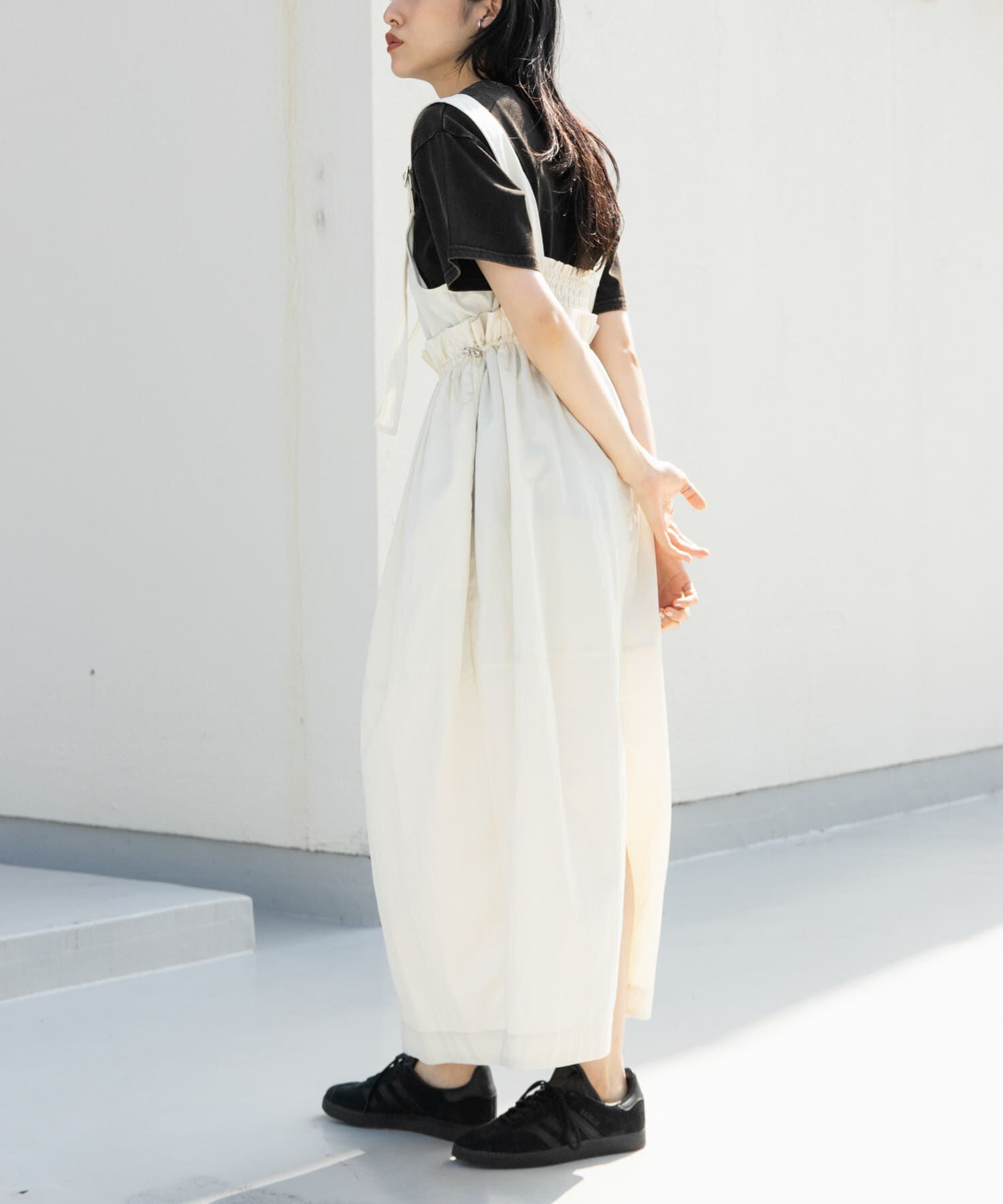  「ミリタリージャンパースカート」|ワンピース|