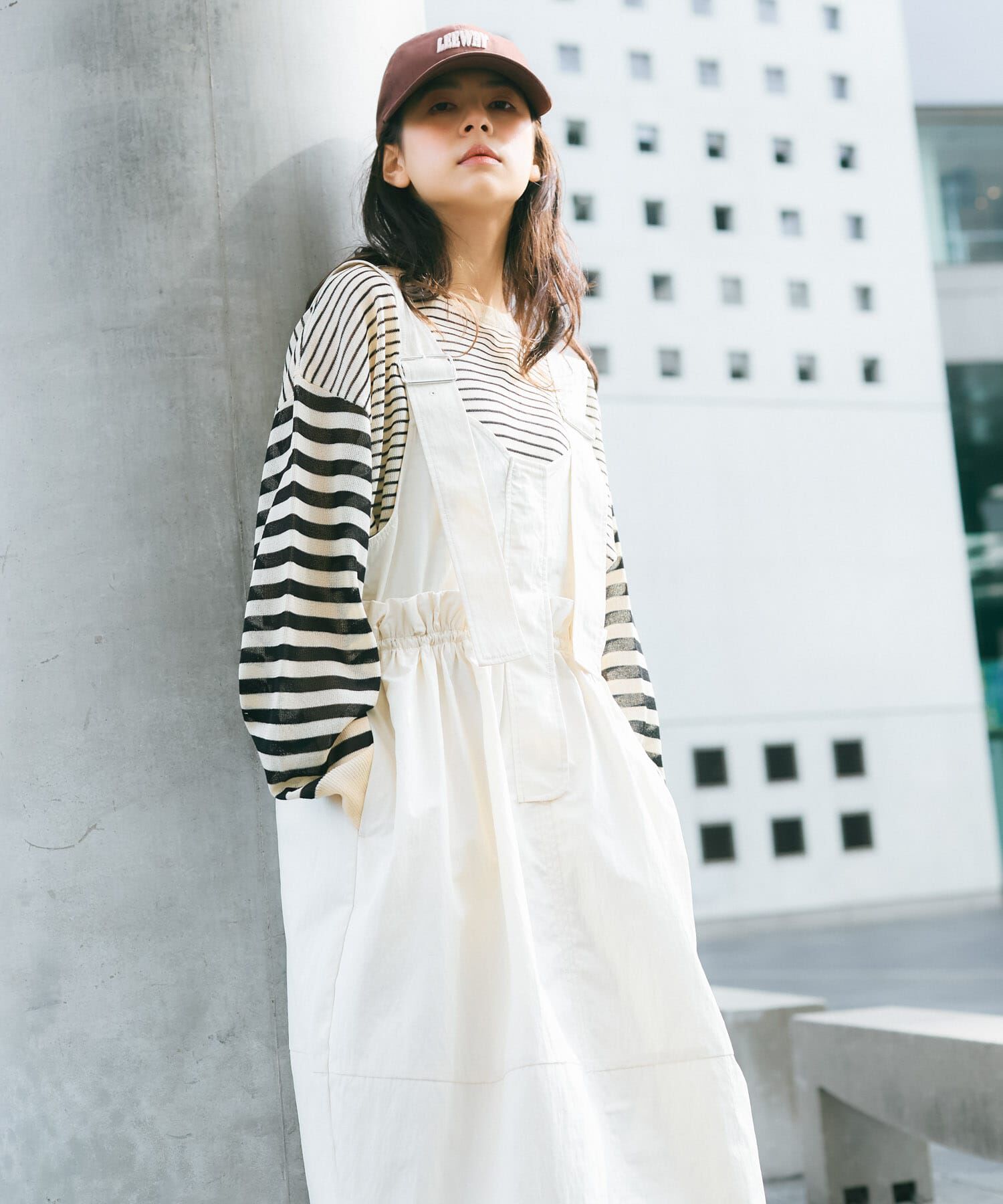  「ミリタリージャンパースカート」|ワンピース|