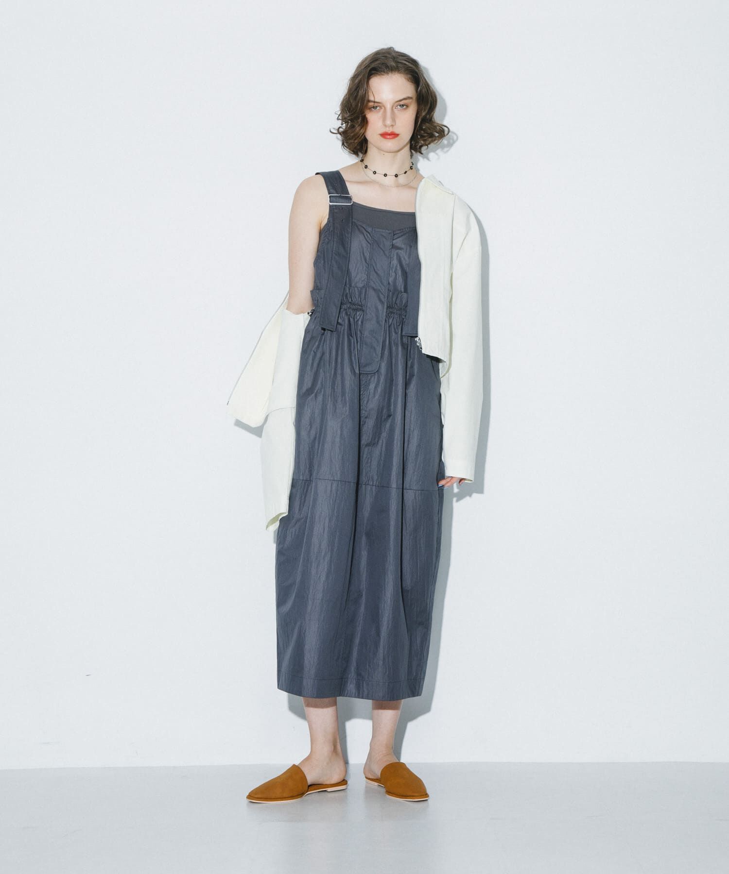  「ミリタリージャンパースカート」|ワンピース|