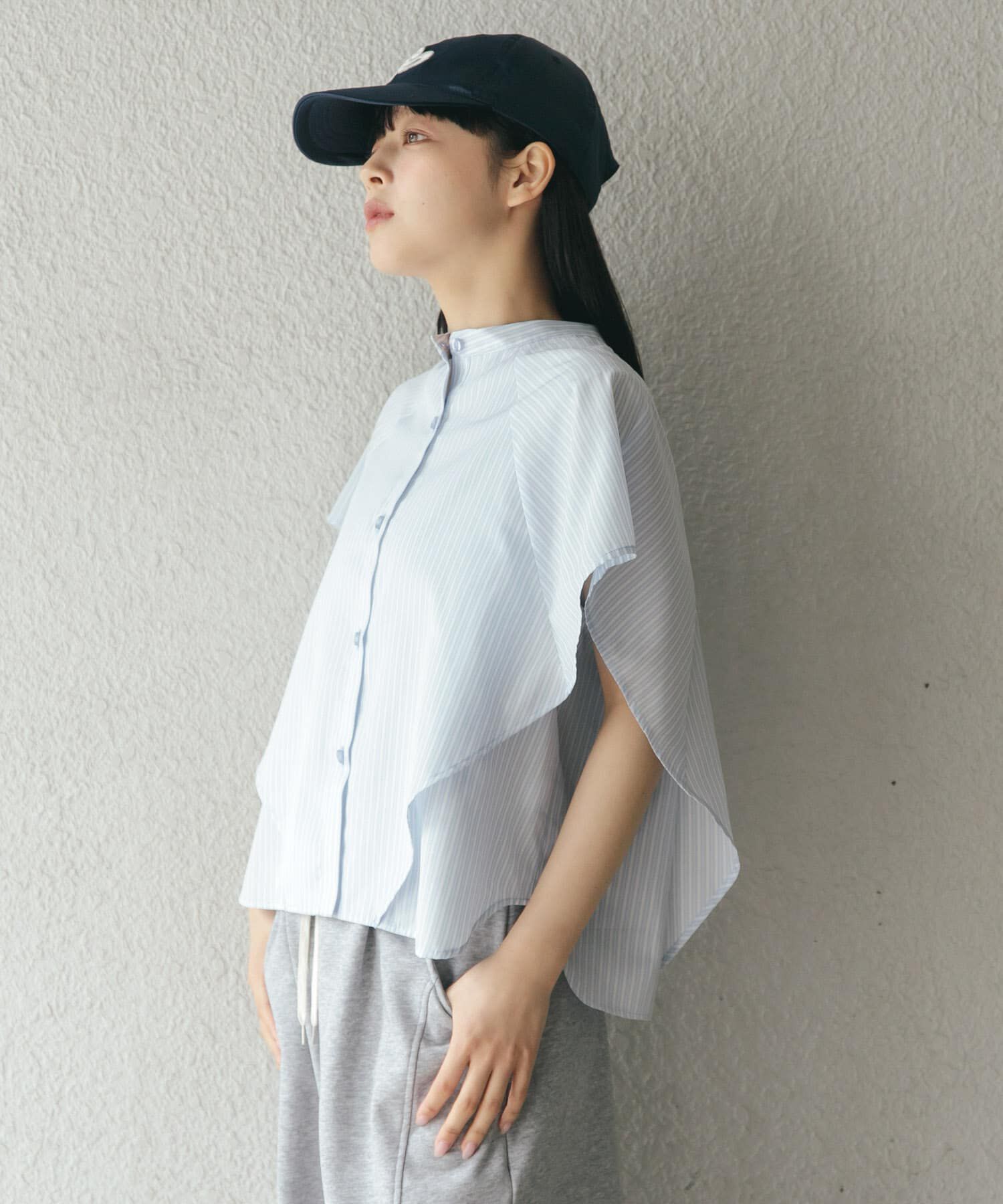  「プランプエンブロイダリーサテンCAP」|キャップ・キャスケット|