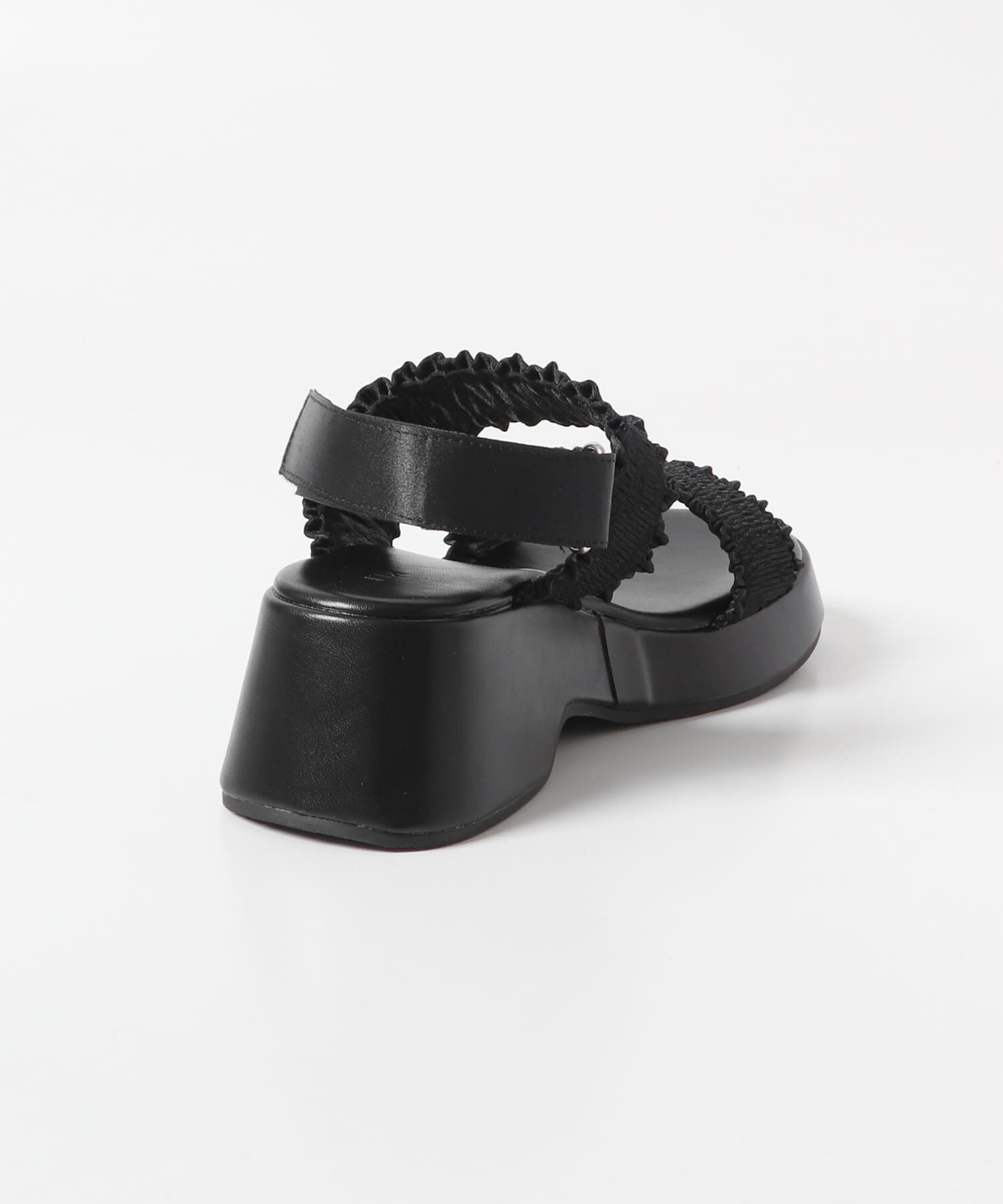  「シャーリングベルトサンダル」|サンダル|