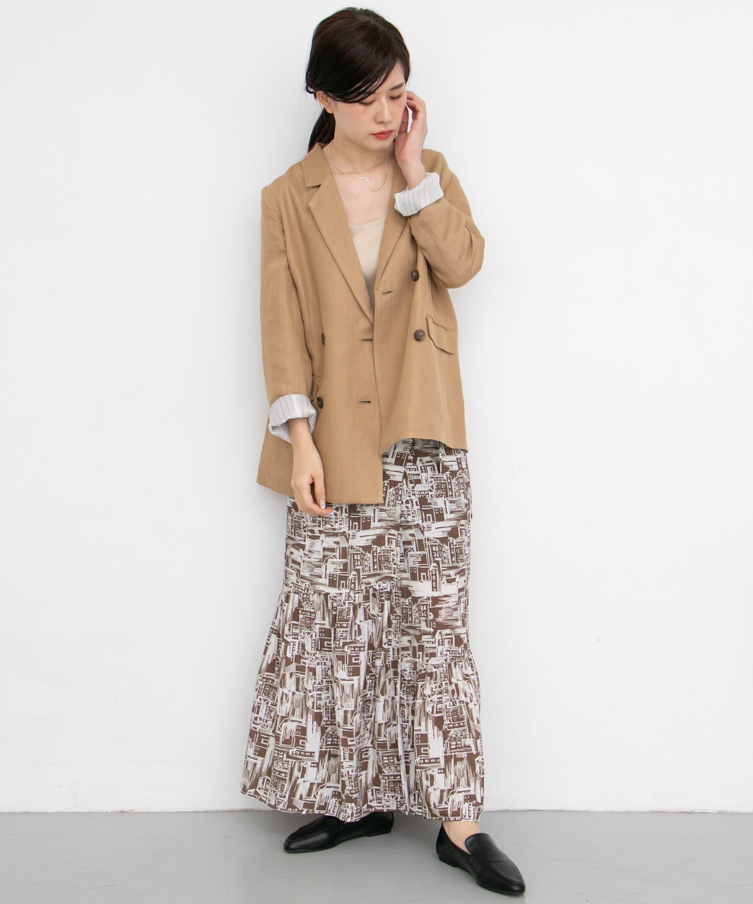  「townプリントマルチWAYスカート&there4;」|スカート|