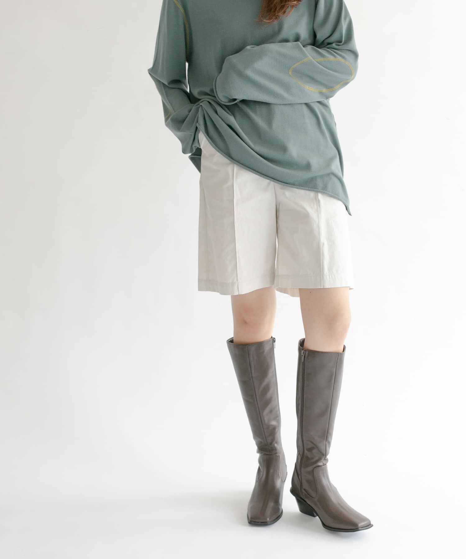  「ハイウエストコーティングショートパンツ」|その他|