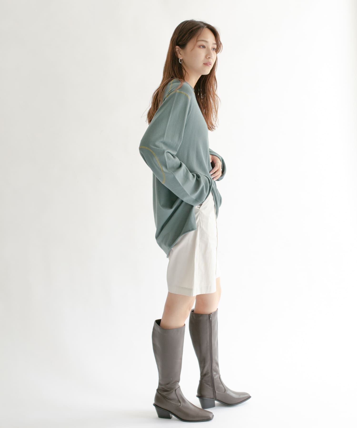  「ハイウエストコーティングショートパンツ」|その他|